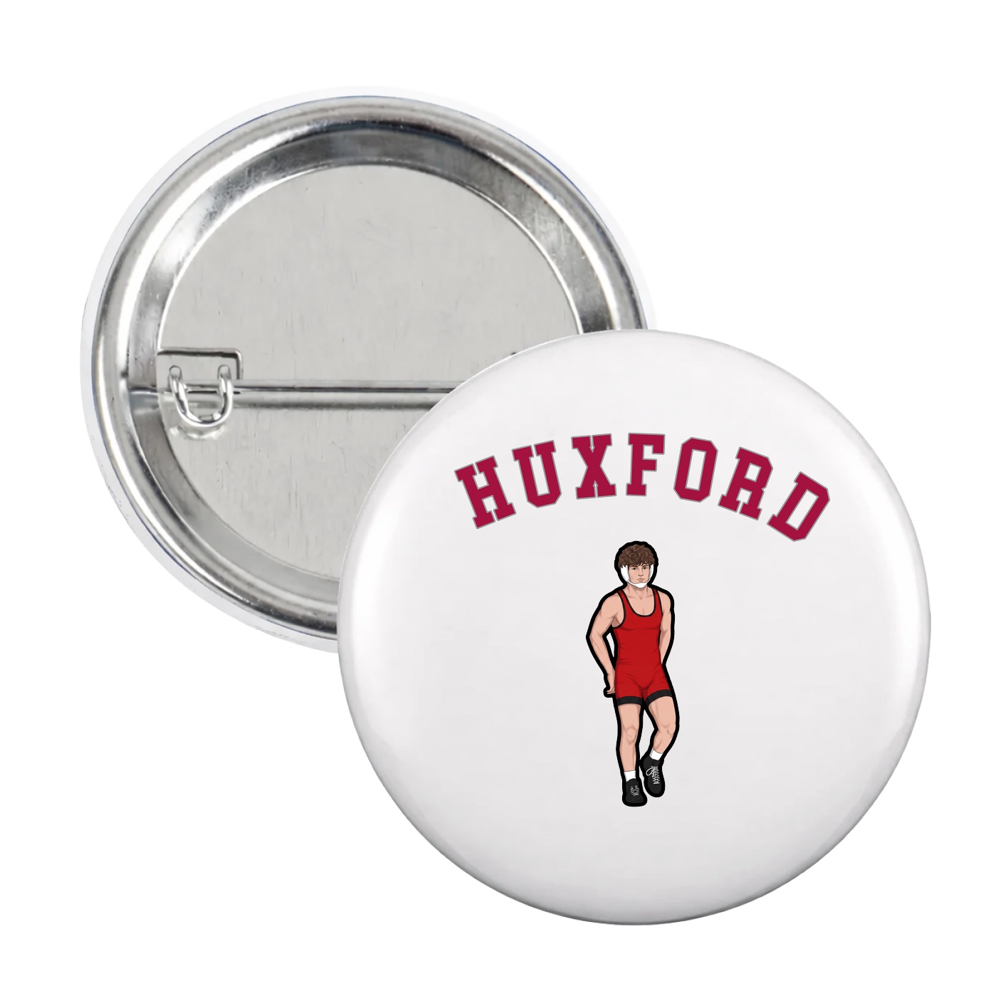 Game Day Button — Shirsey Arch in White