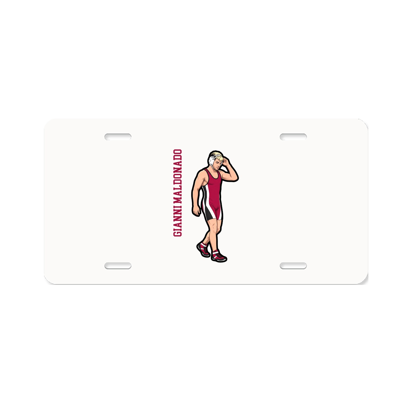 Aluminum License Plate