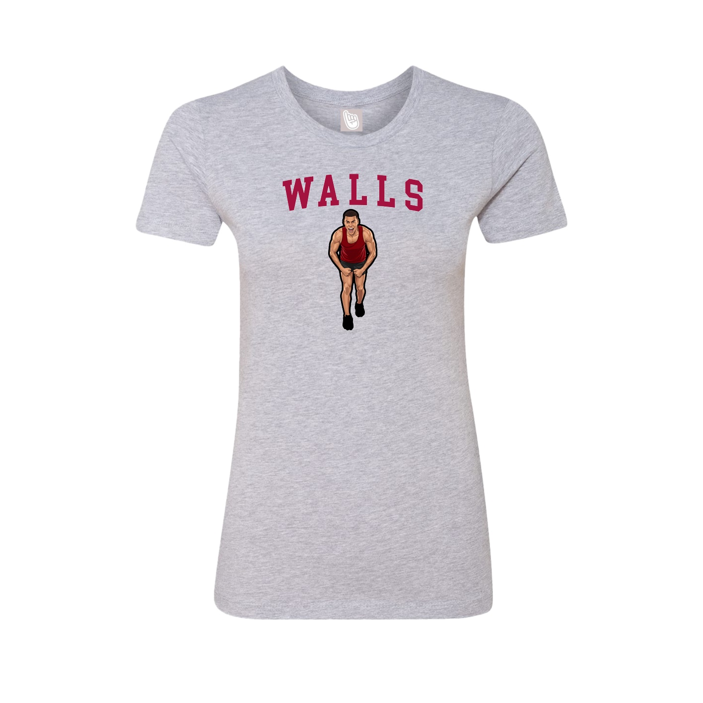 Fitted Women's Tee — Shirsey in Grey