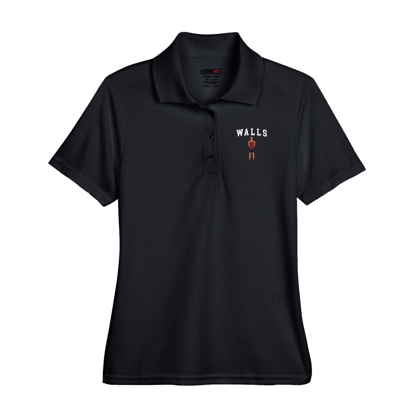 Performance Polo — Shirsey in Black