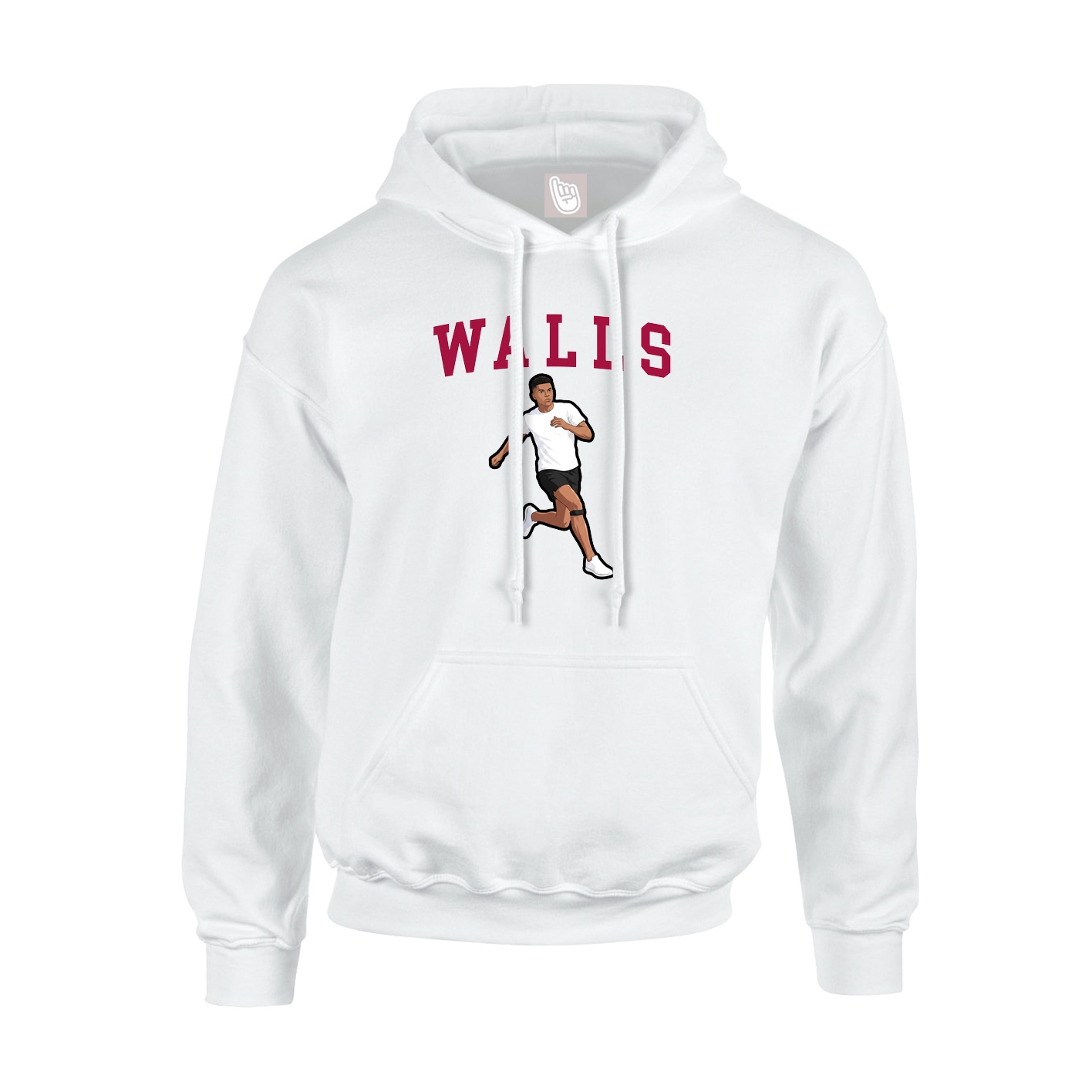 Hoodie — Shirsey in White