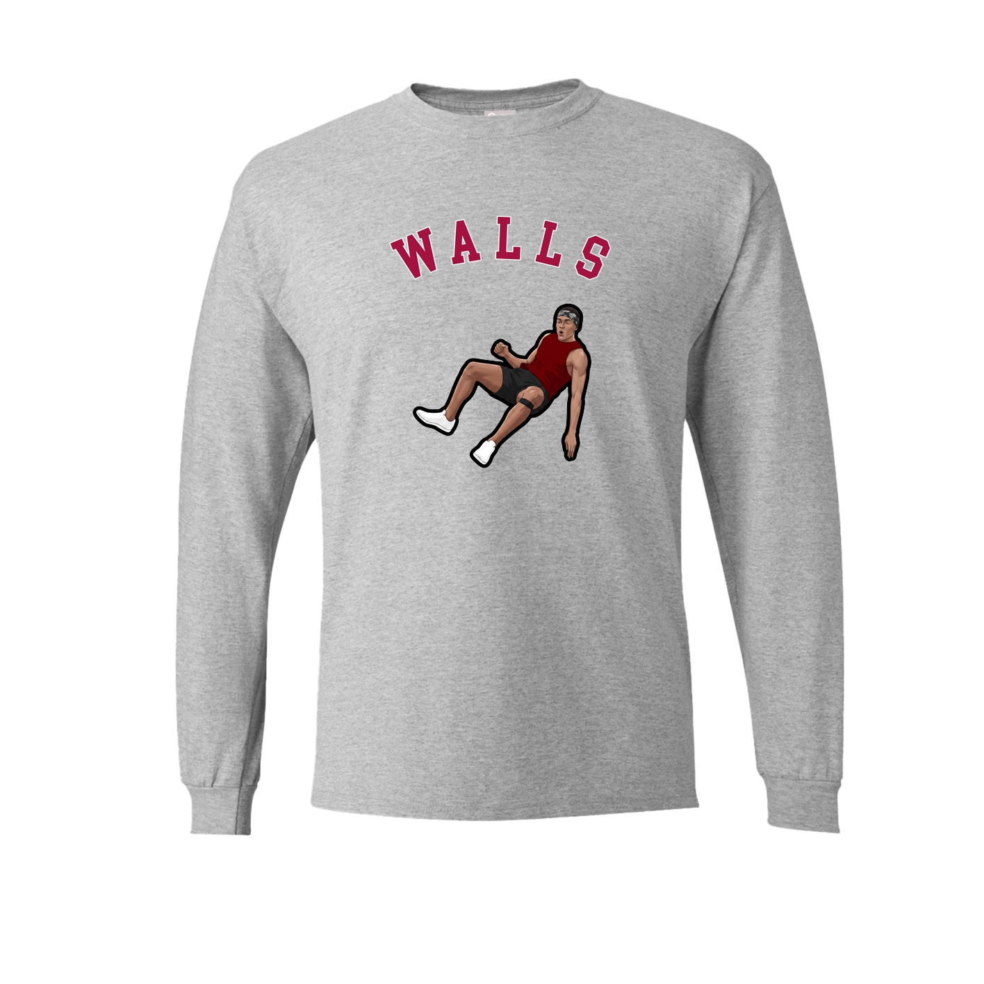 Long Sleeve Tee — Shirsey Arch in Grey