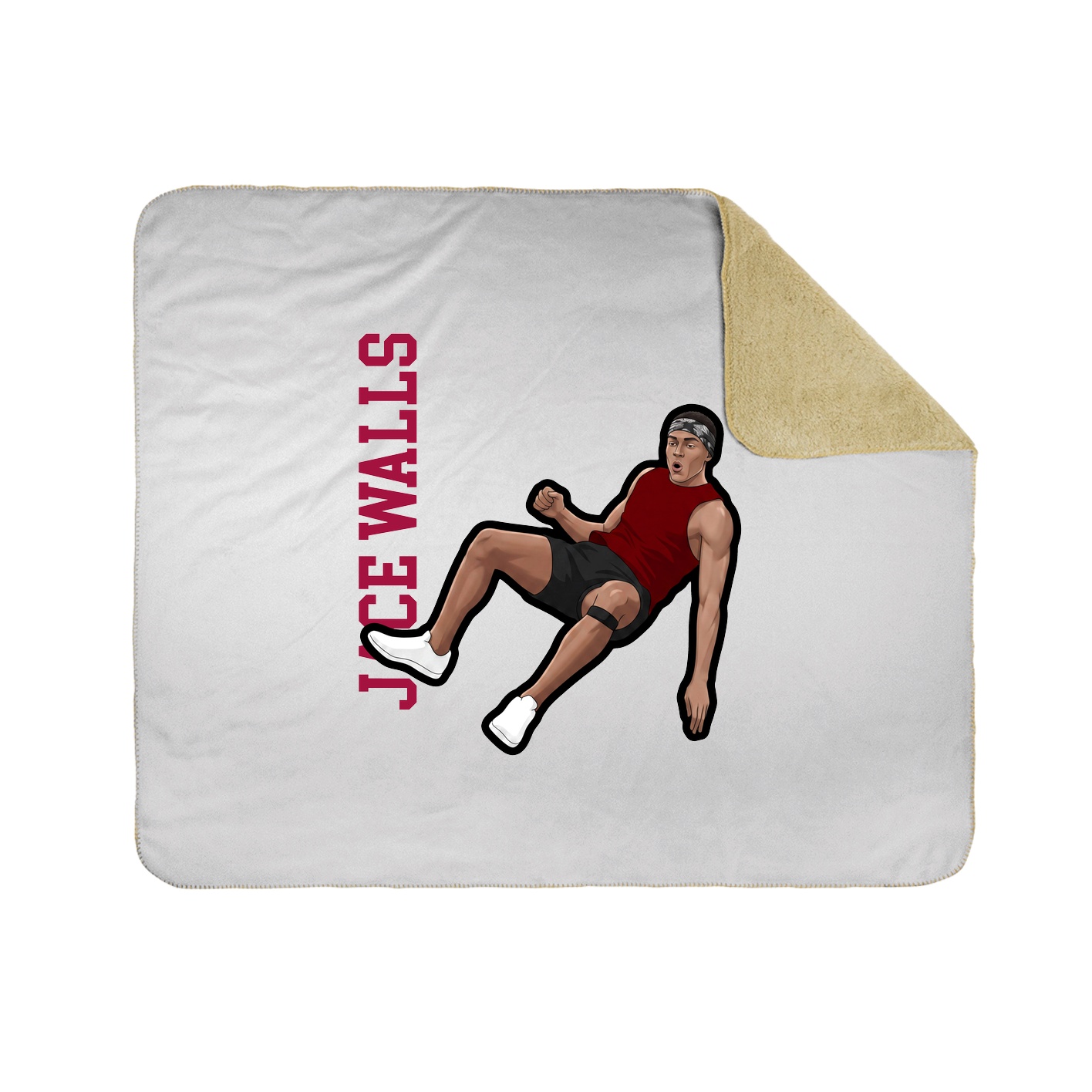 50x60 Sherpa Lined Throw Blanket