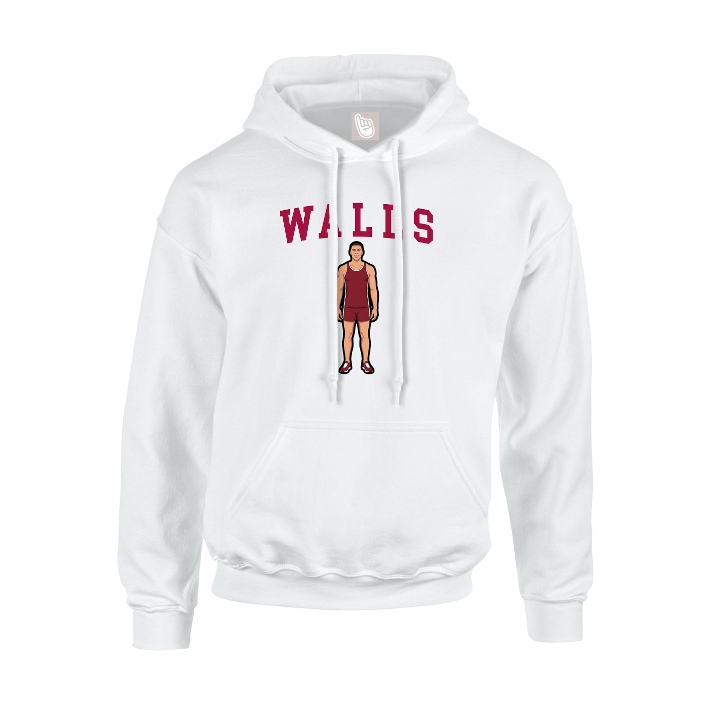 Hoodie — Shirsey in White