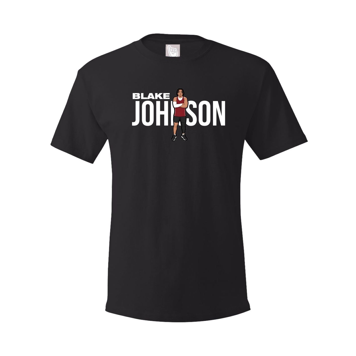 Youth Tee — Player Name in Black