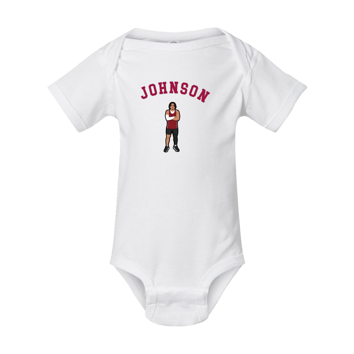 Baby Onesie — Shirsey Arch in White