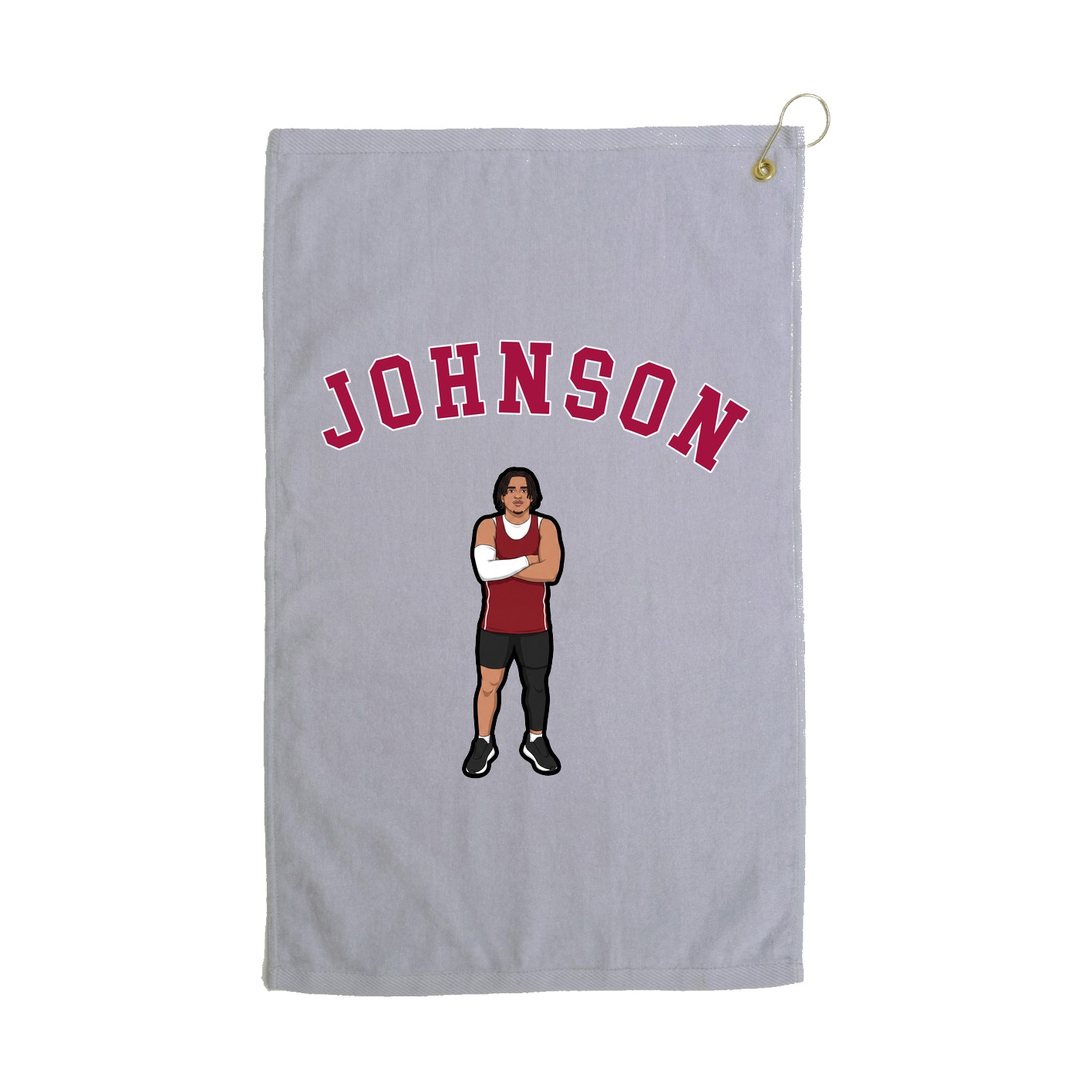 Golf Towel — Shirsey Arch in Grey
