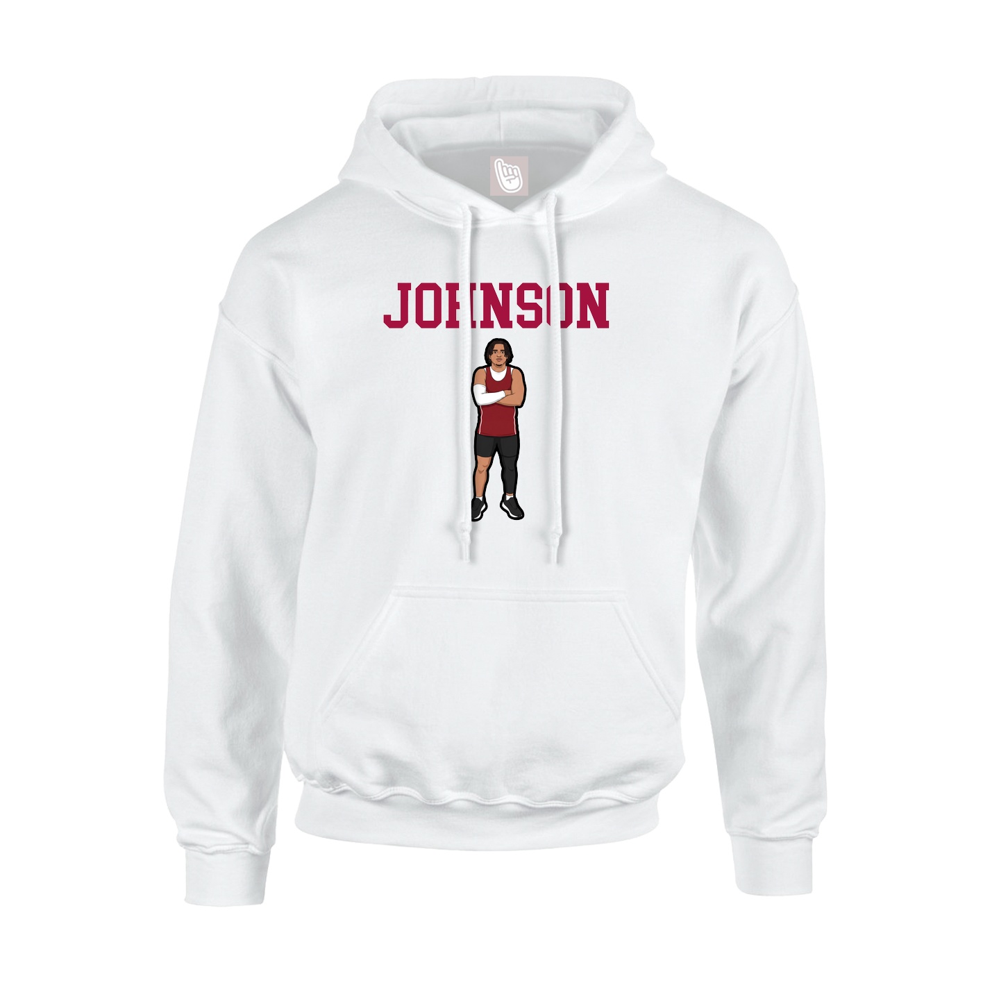 Youth Hoodie — Shirsey in White
