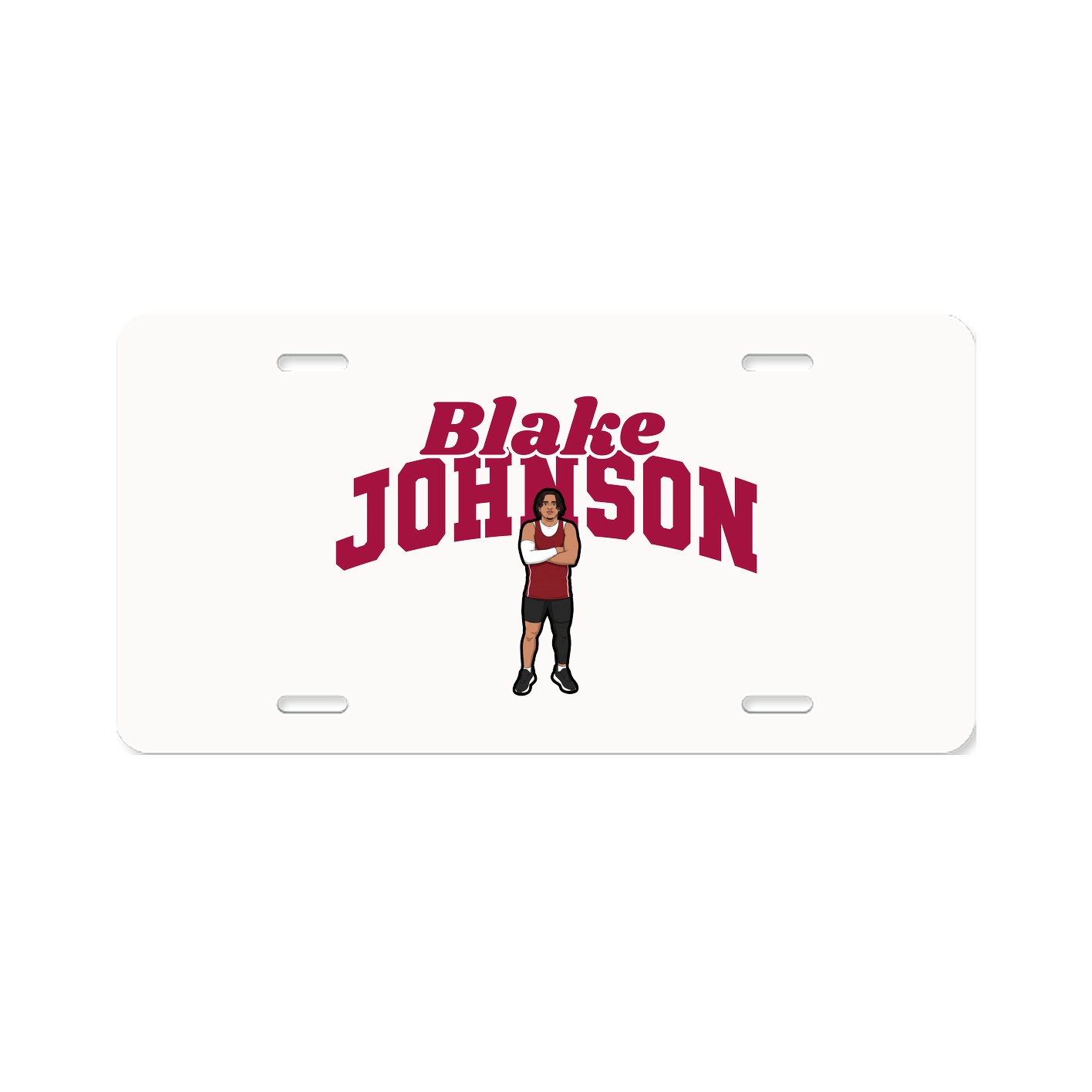 License Plate — Signature Arch in Classic