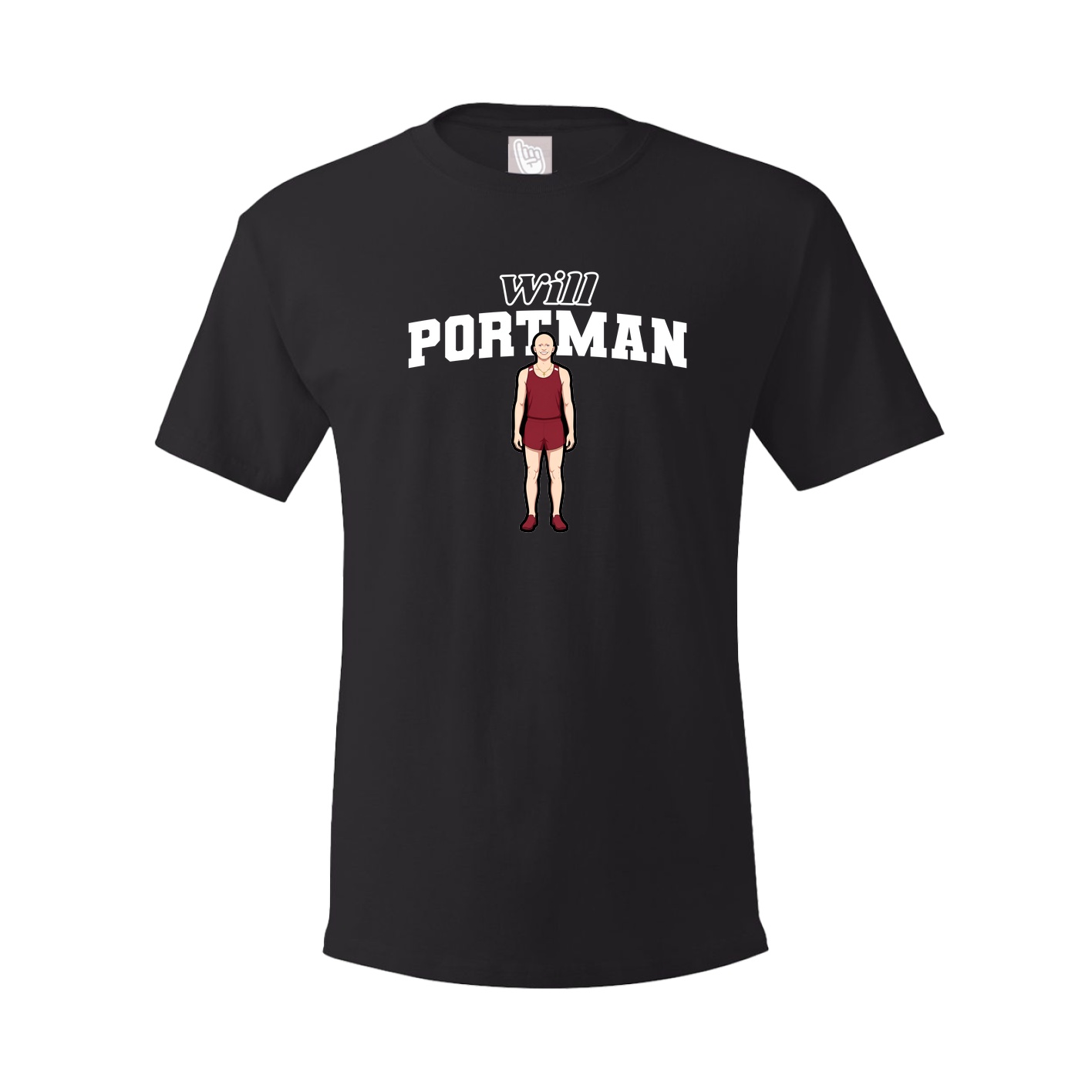 Tee — Name Arch in Black