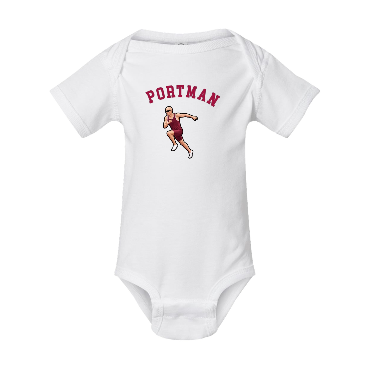 Baby Onesie — Shirsey Arch in White