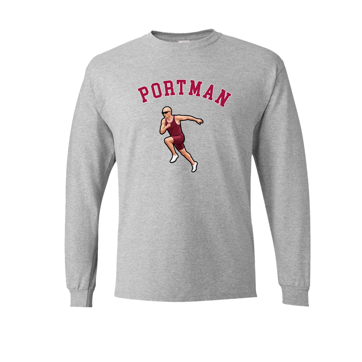 Long Sleeve Tee — Shirsey Arch in Grey