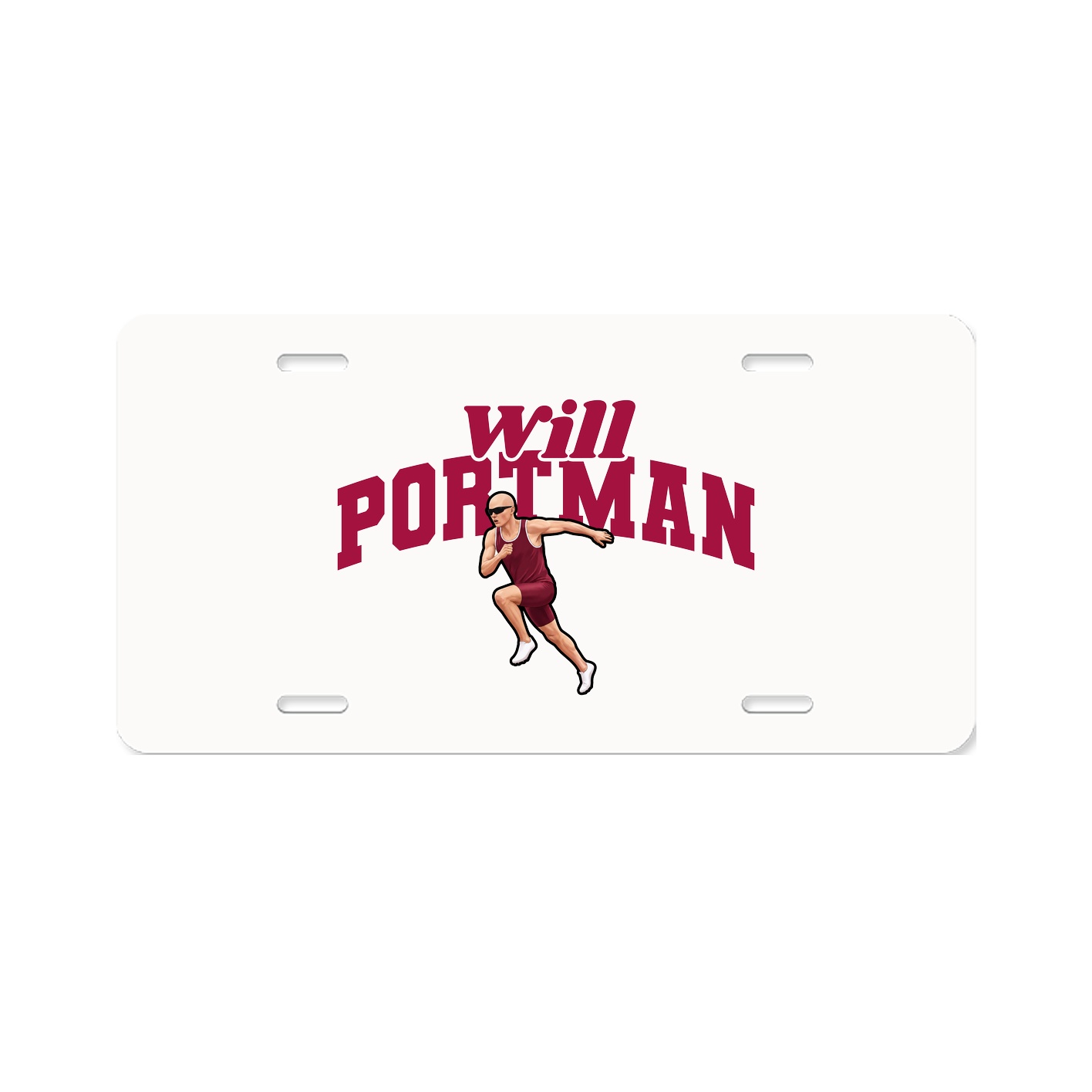License Plate — Signature Arch in Classic