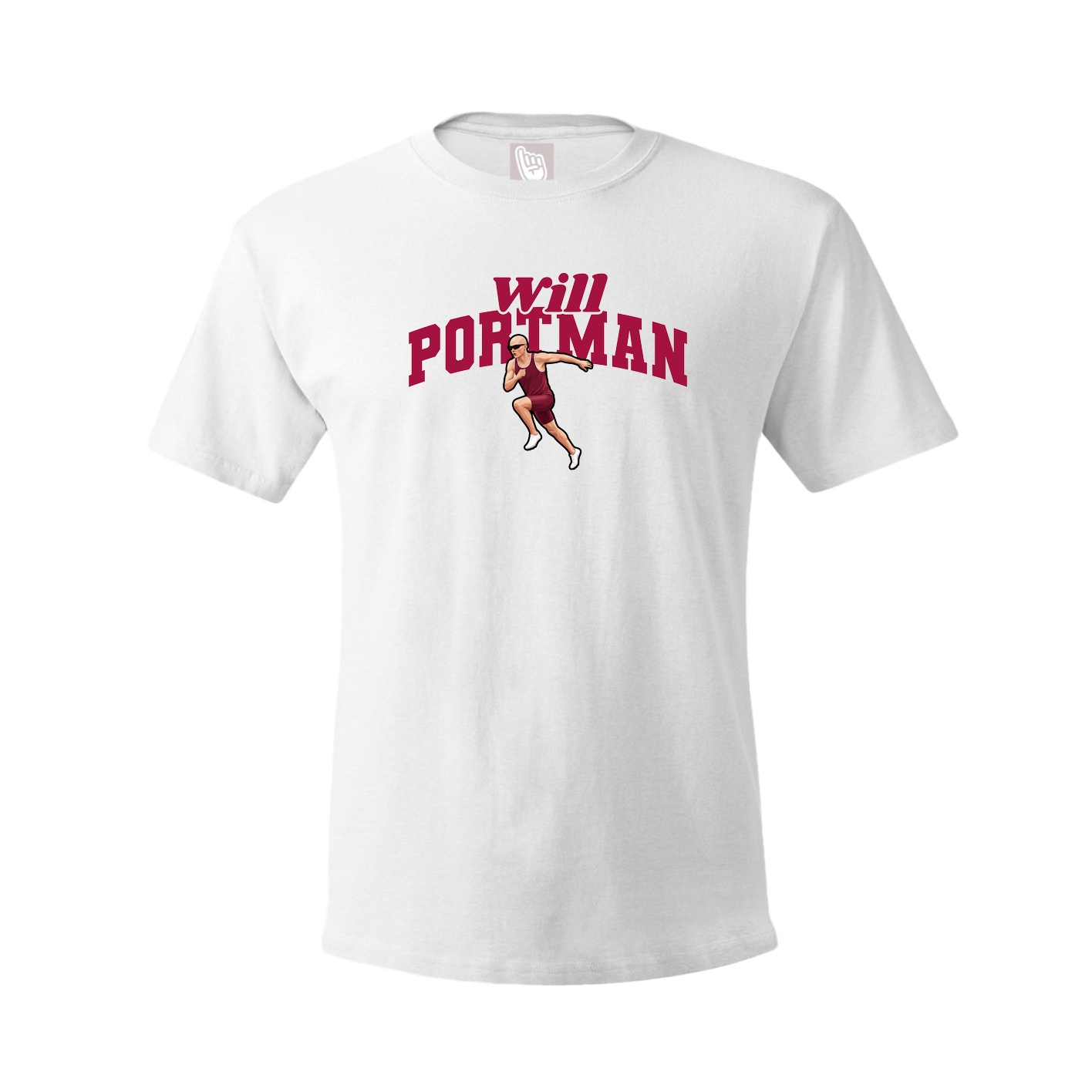 Youth Tee — Signature Arch in White