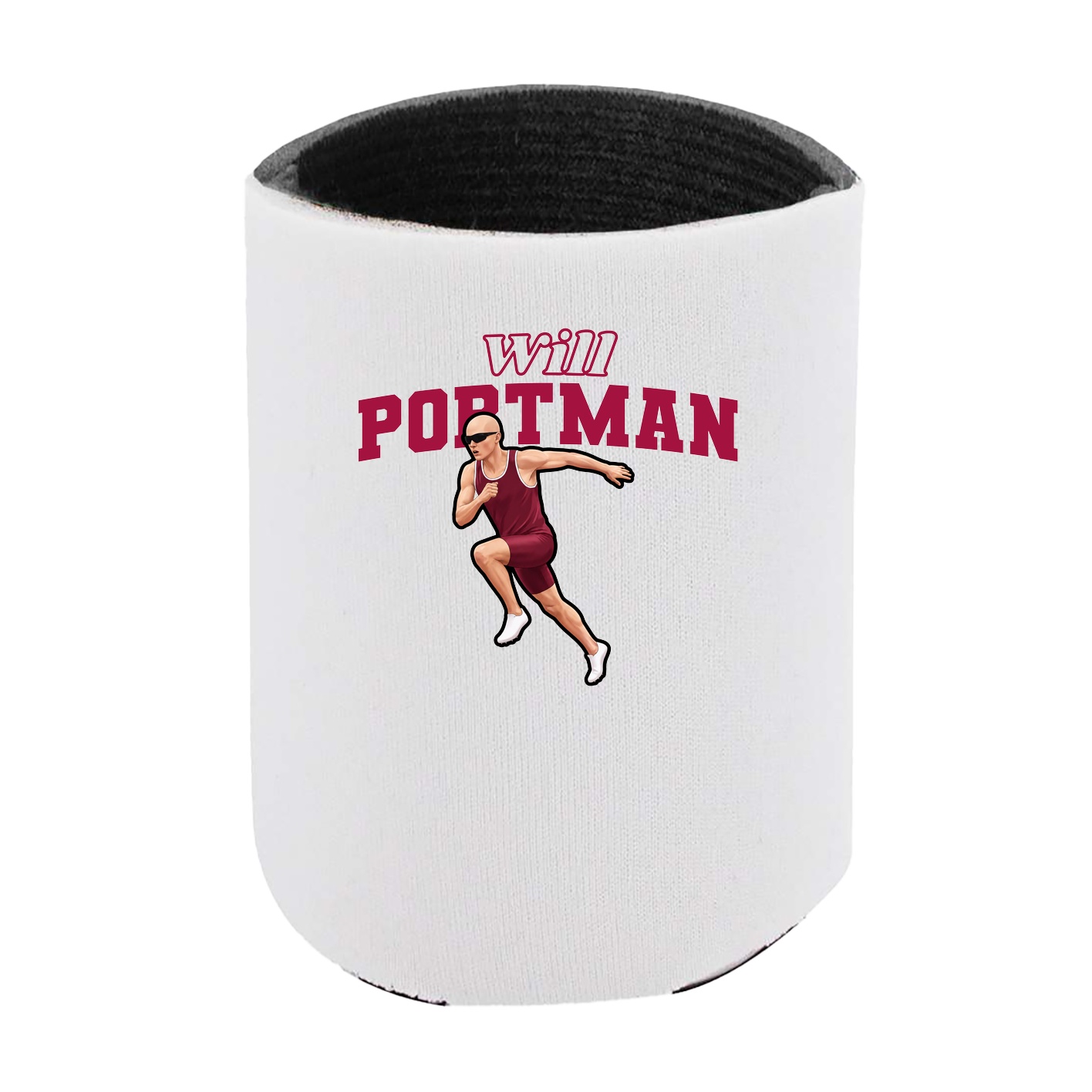 Can Holder — Name Arch in White