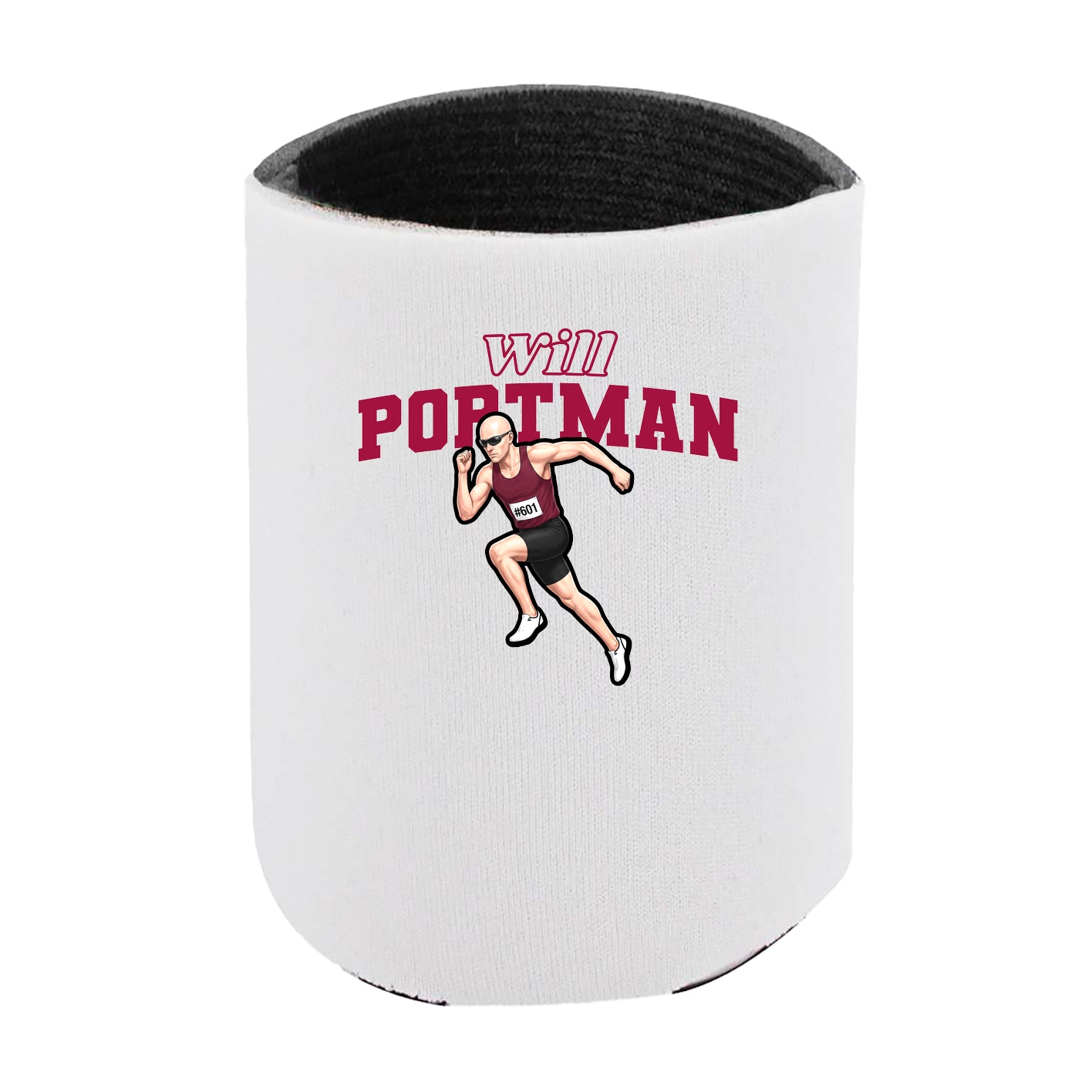 Can Holder — Name Arch in White