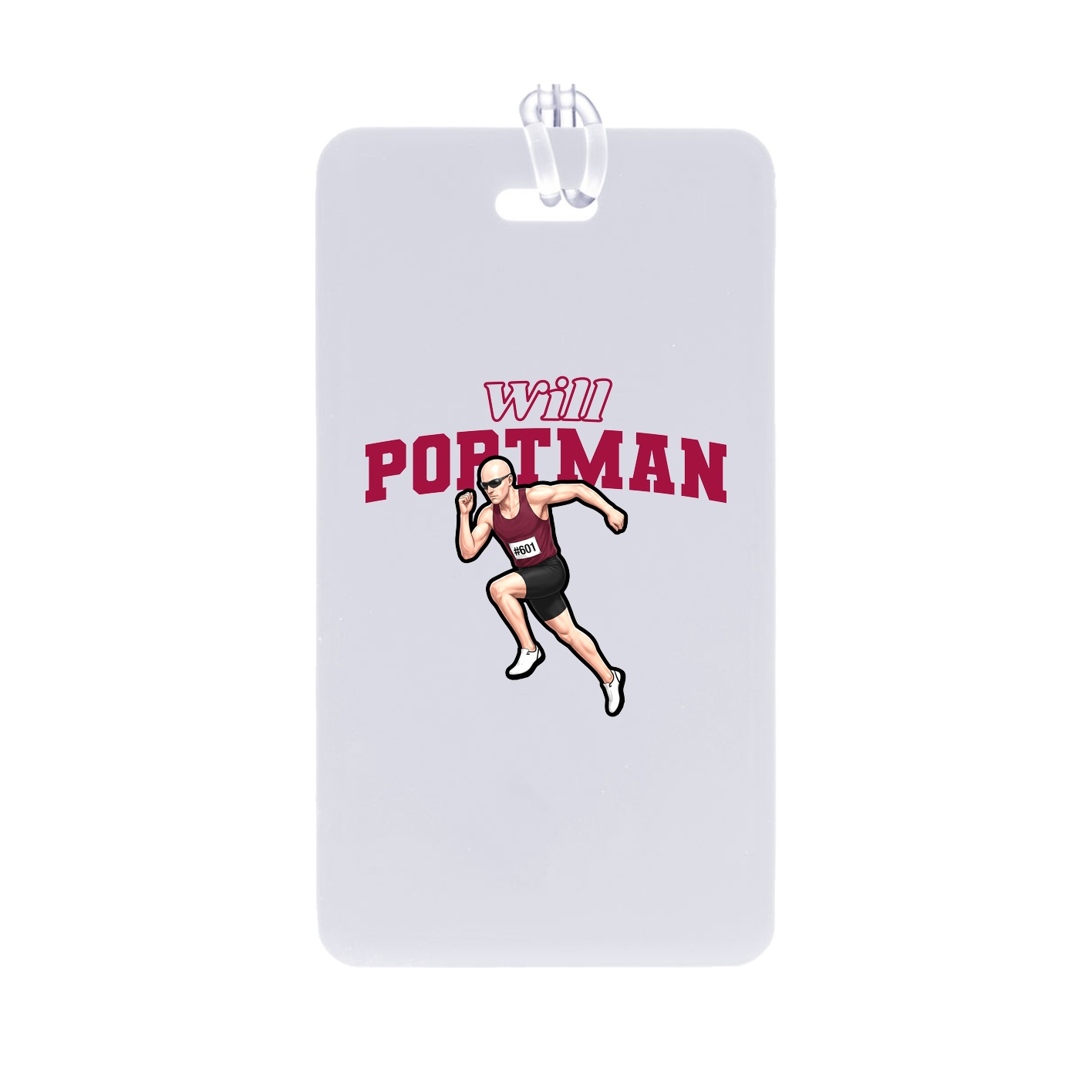 Bag Tag — Name Arch in Classic