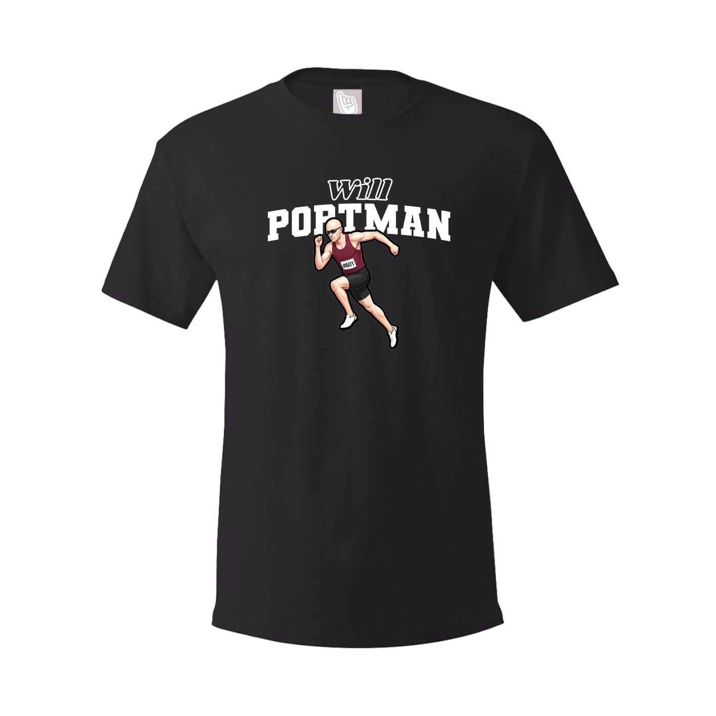 Tee — Name Arch in Black