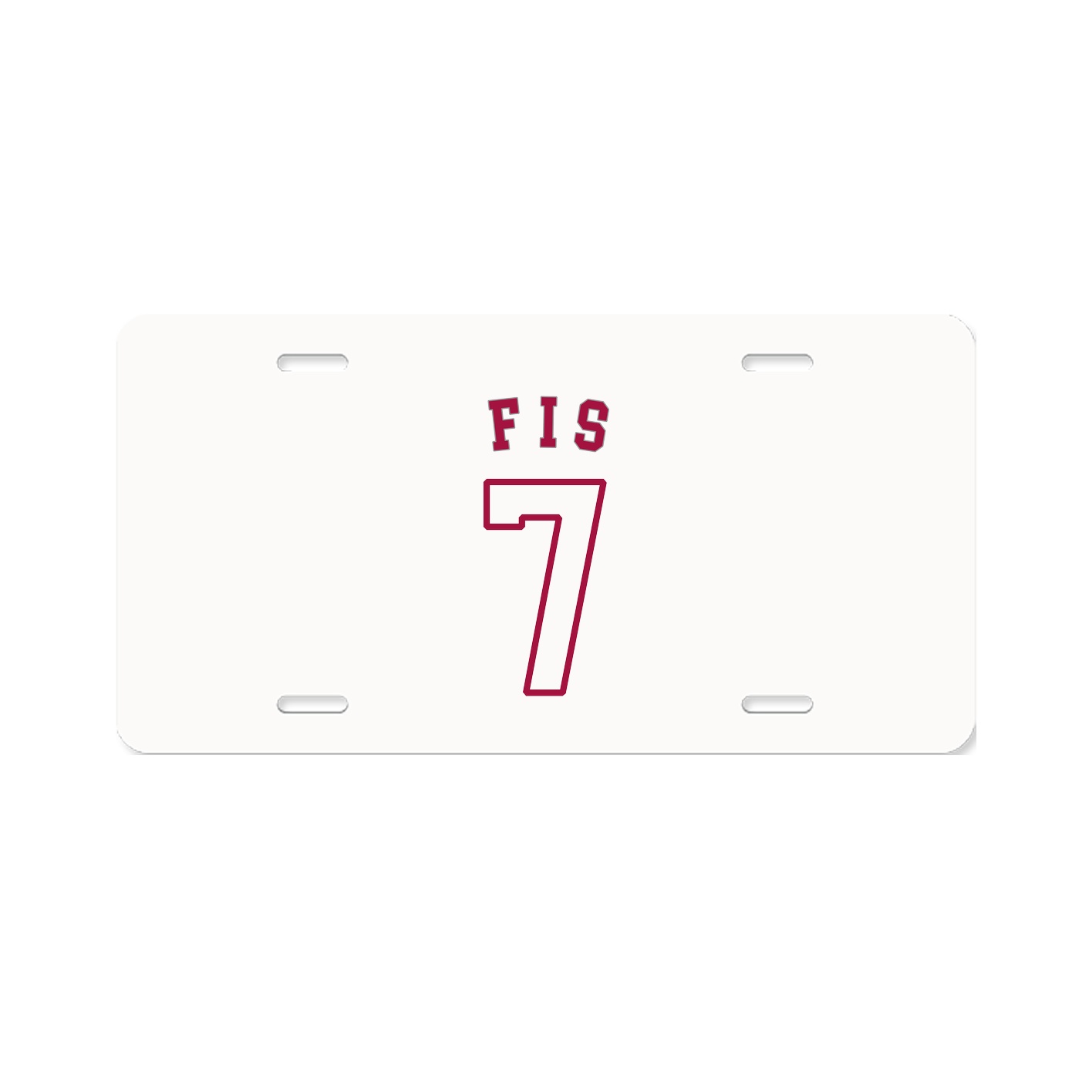 License Plate — Shirsey Arch in Classic