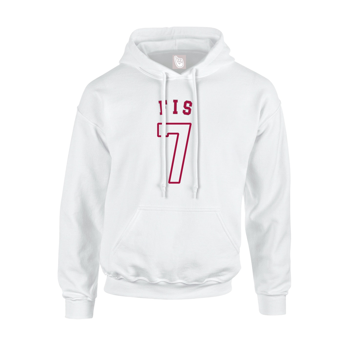 Youth Hoodie — Shirsey Arch in White