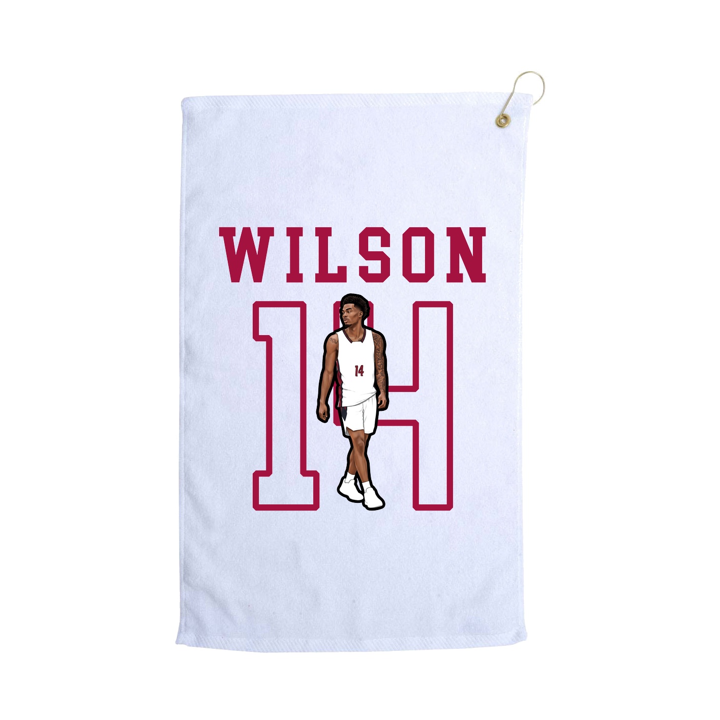 Golf Towel — Shirsey in White