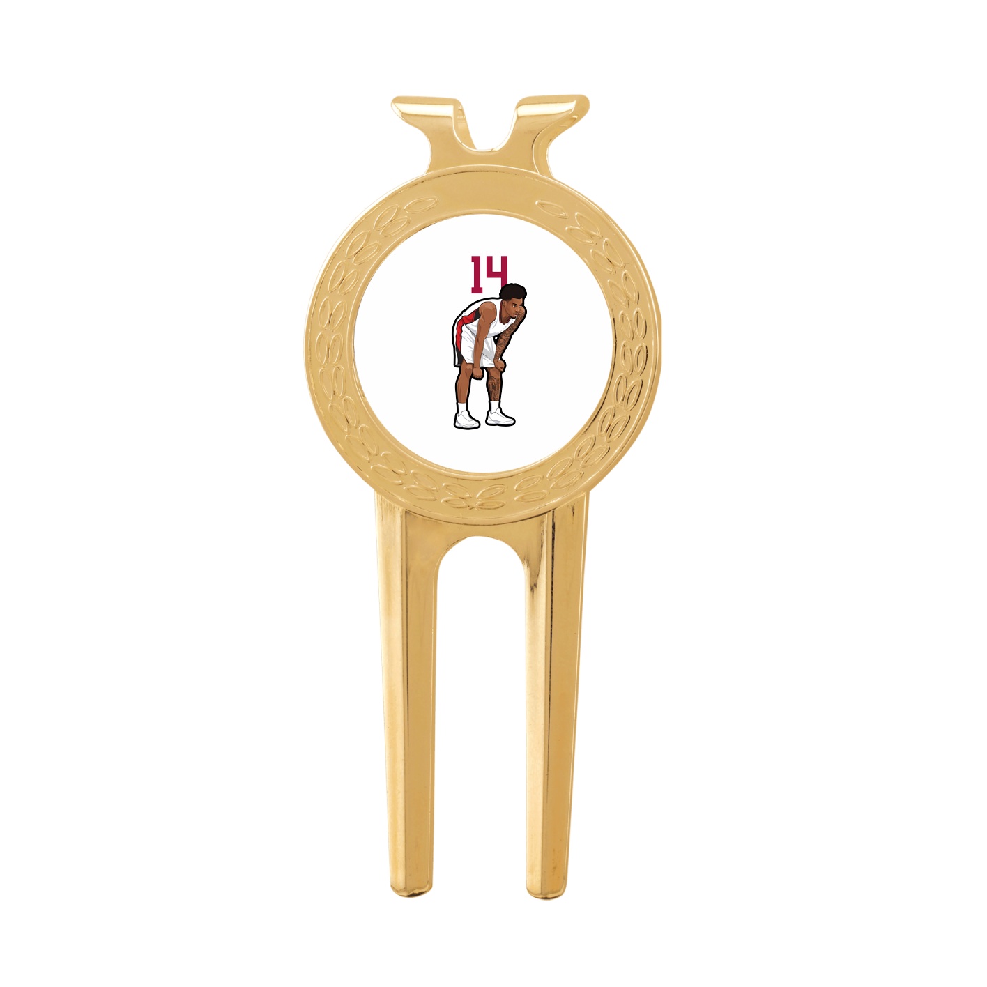 Divot Tool with Ball Marker — Number Top in Classic