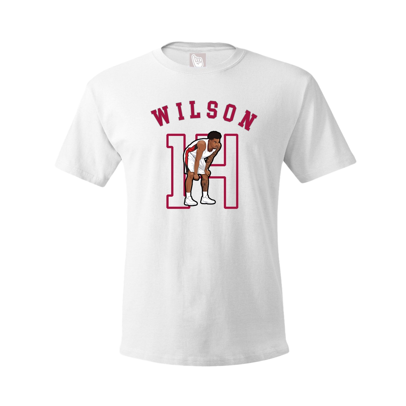 Youth Tee — Shirsey Arch in White