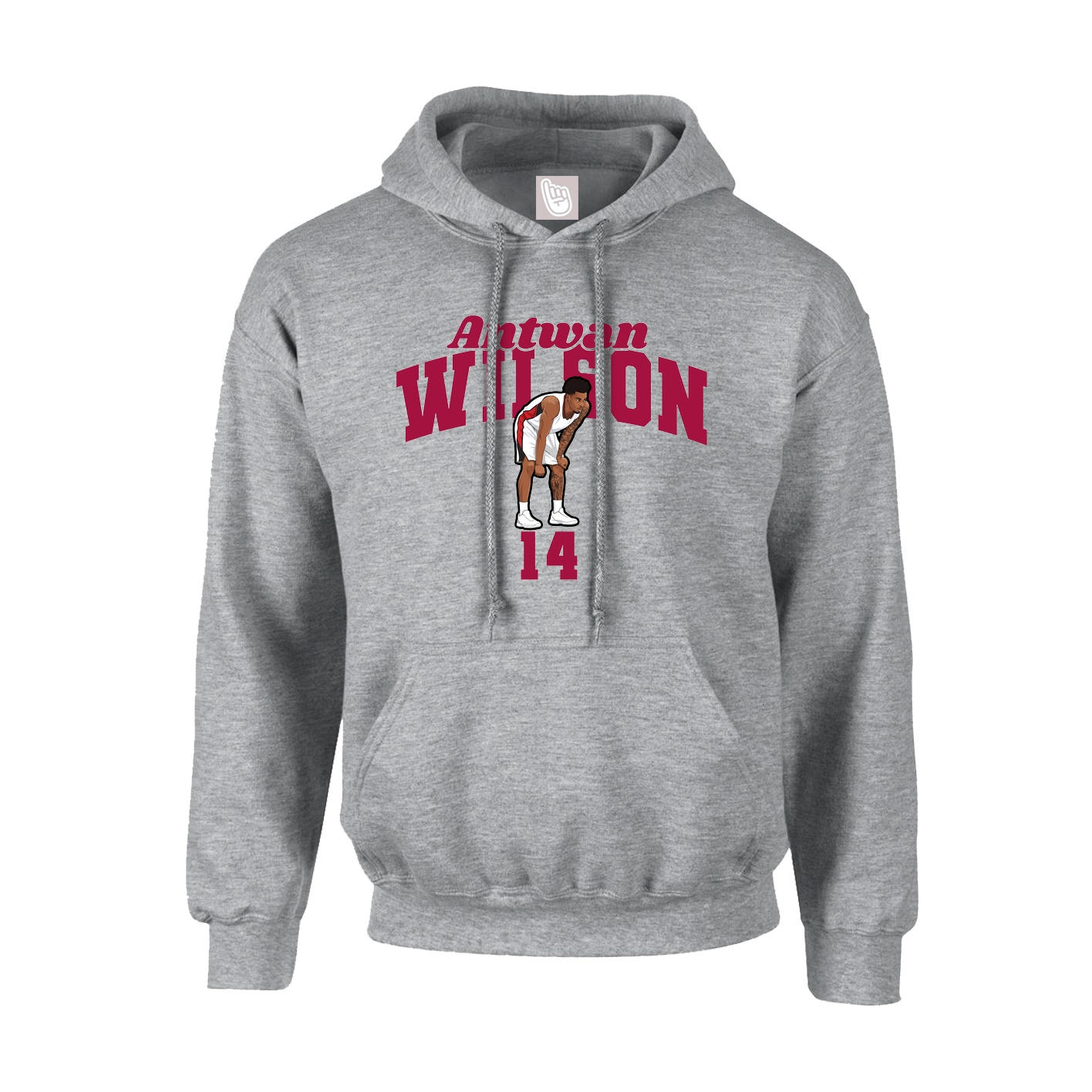 Hoodie — Signature Arch in Grey