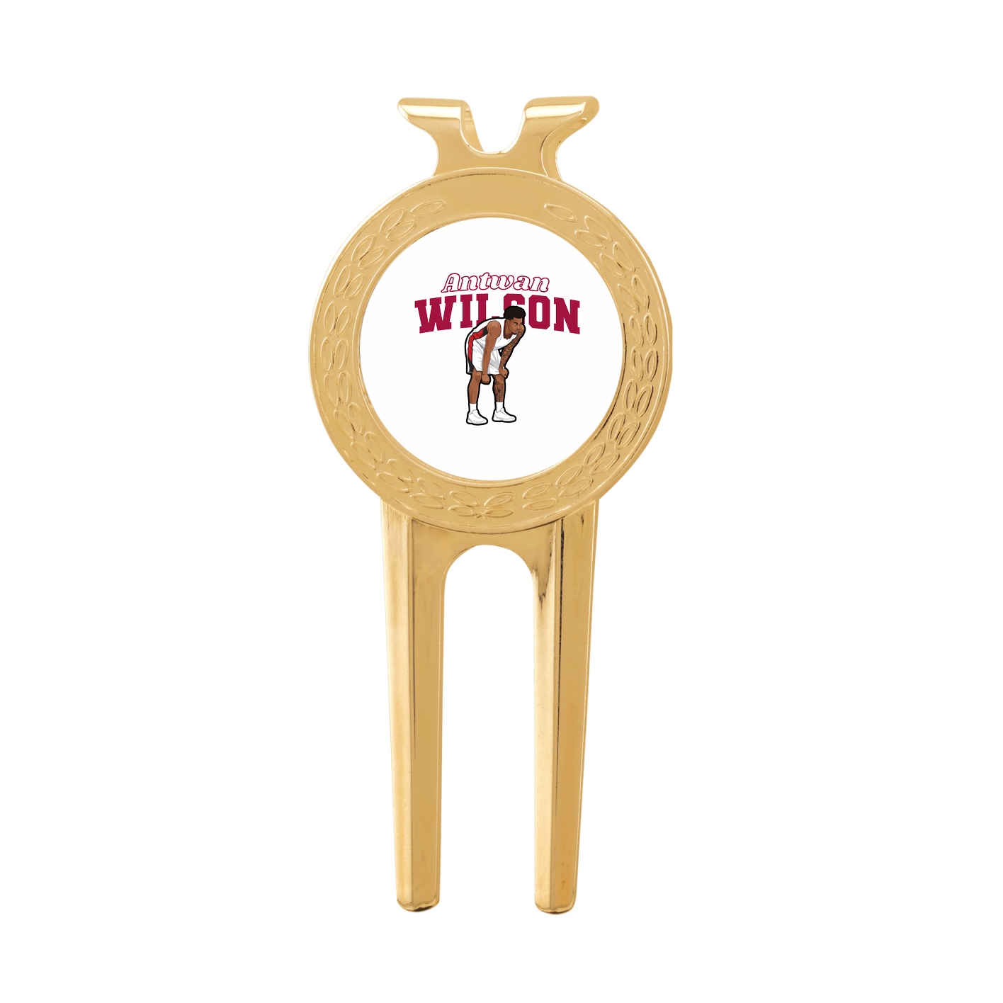 Divot Tool with Ball Marker — Name Arch in Classic