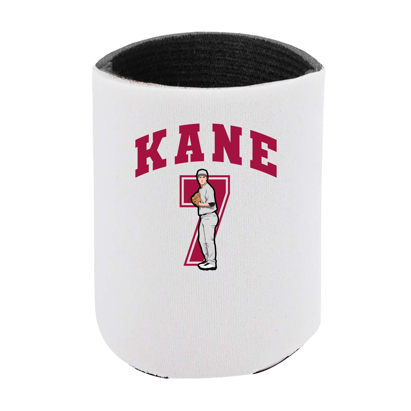 Can Holder — Number in White