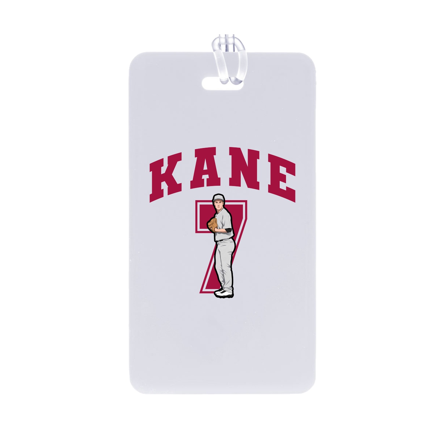 Bag Tag — Number in Classic