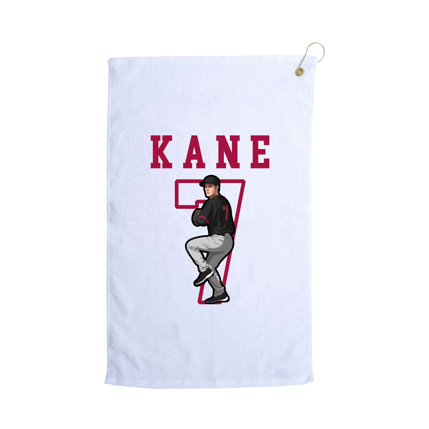 Golf Towel — Shirsey in White