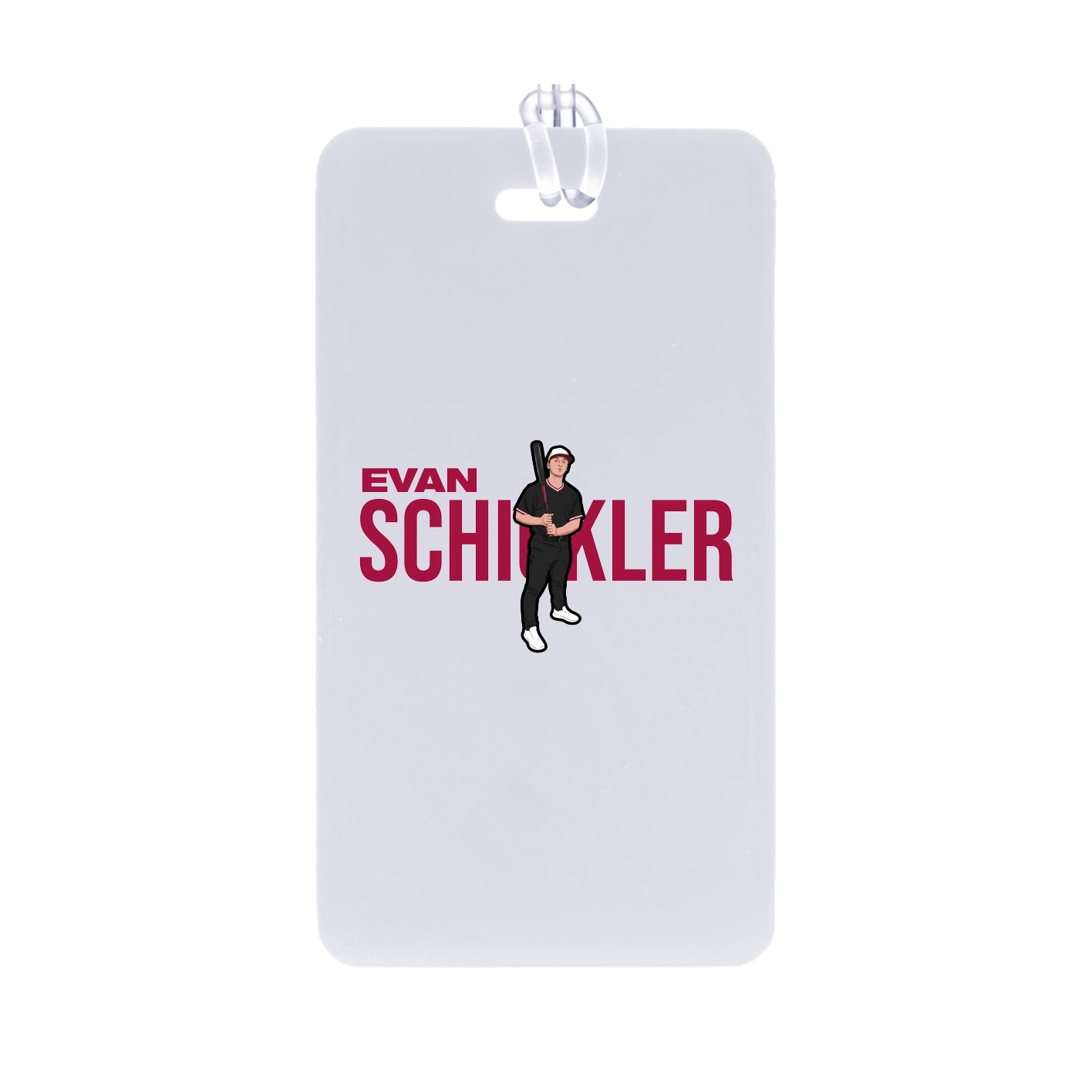 Bag Tag — Player Name in Classic