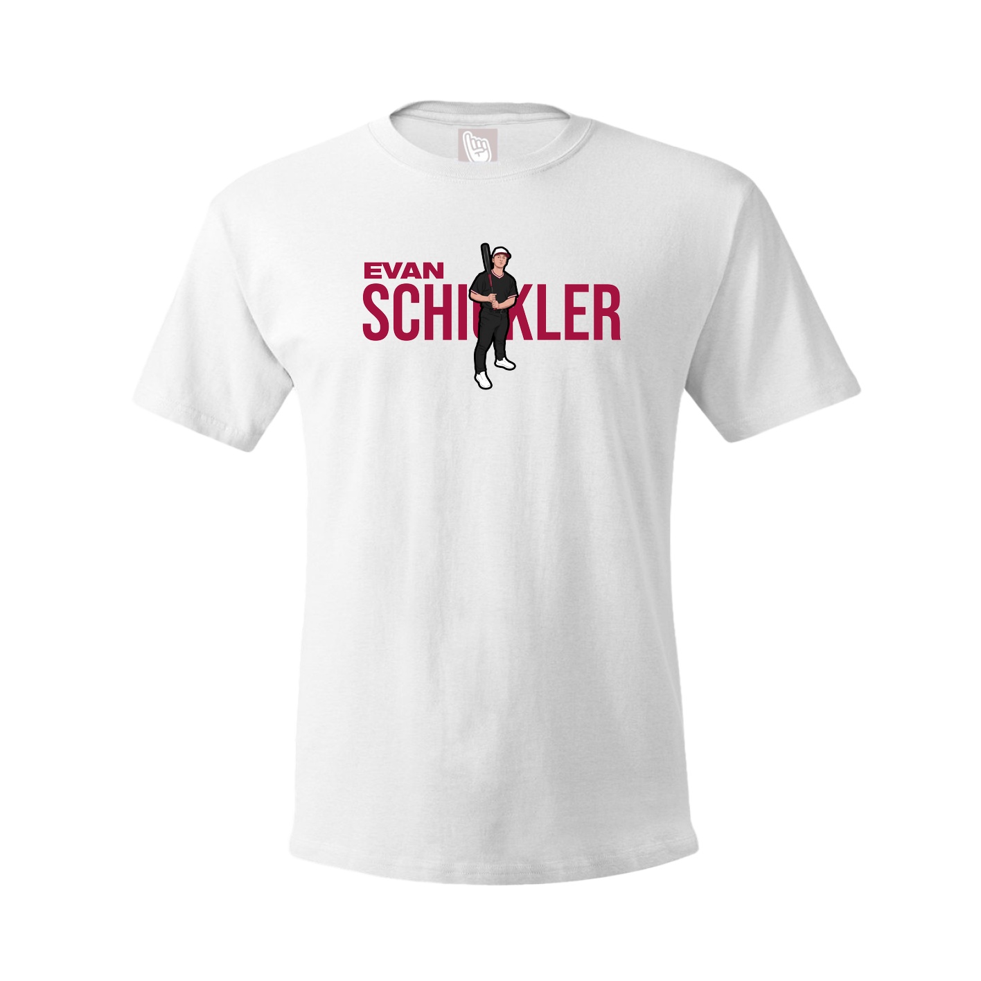 Youth Tee — Player Name in White