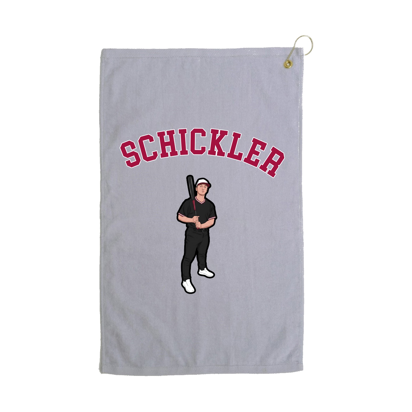 Golf Towel — Shirsey Arch in Grey