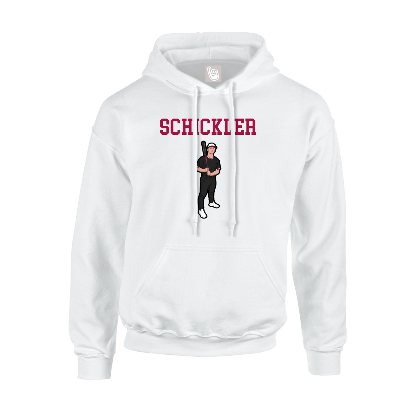 Youth Hoodie — Shirsey in White