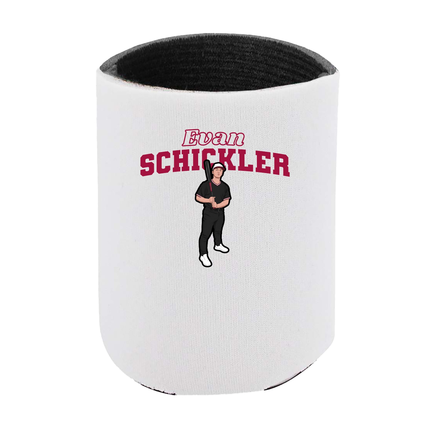 Can Holder — Name Arch in White