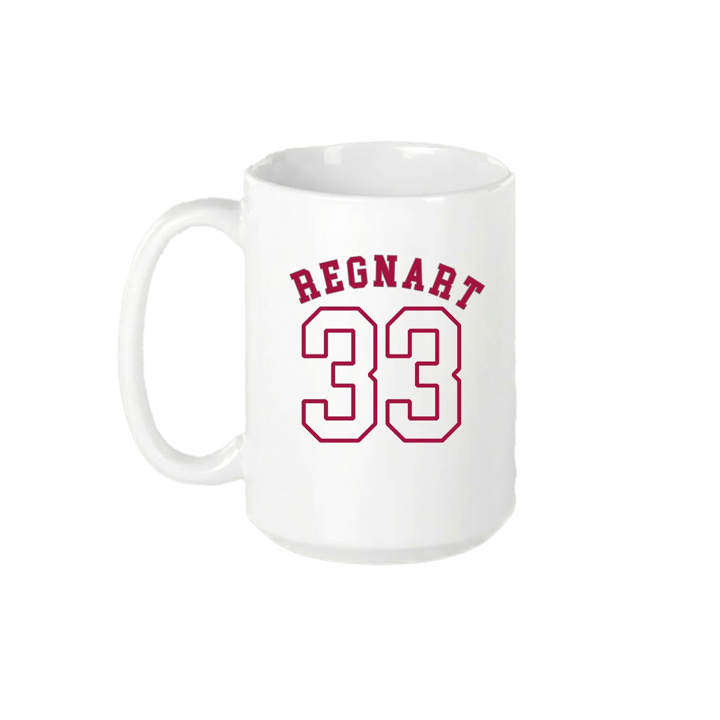 15oz Coffee Mug — Shirsey Arch in White