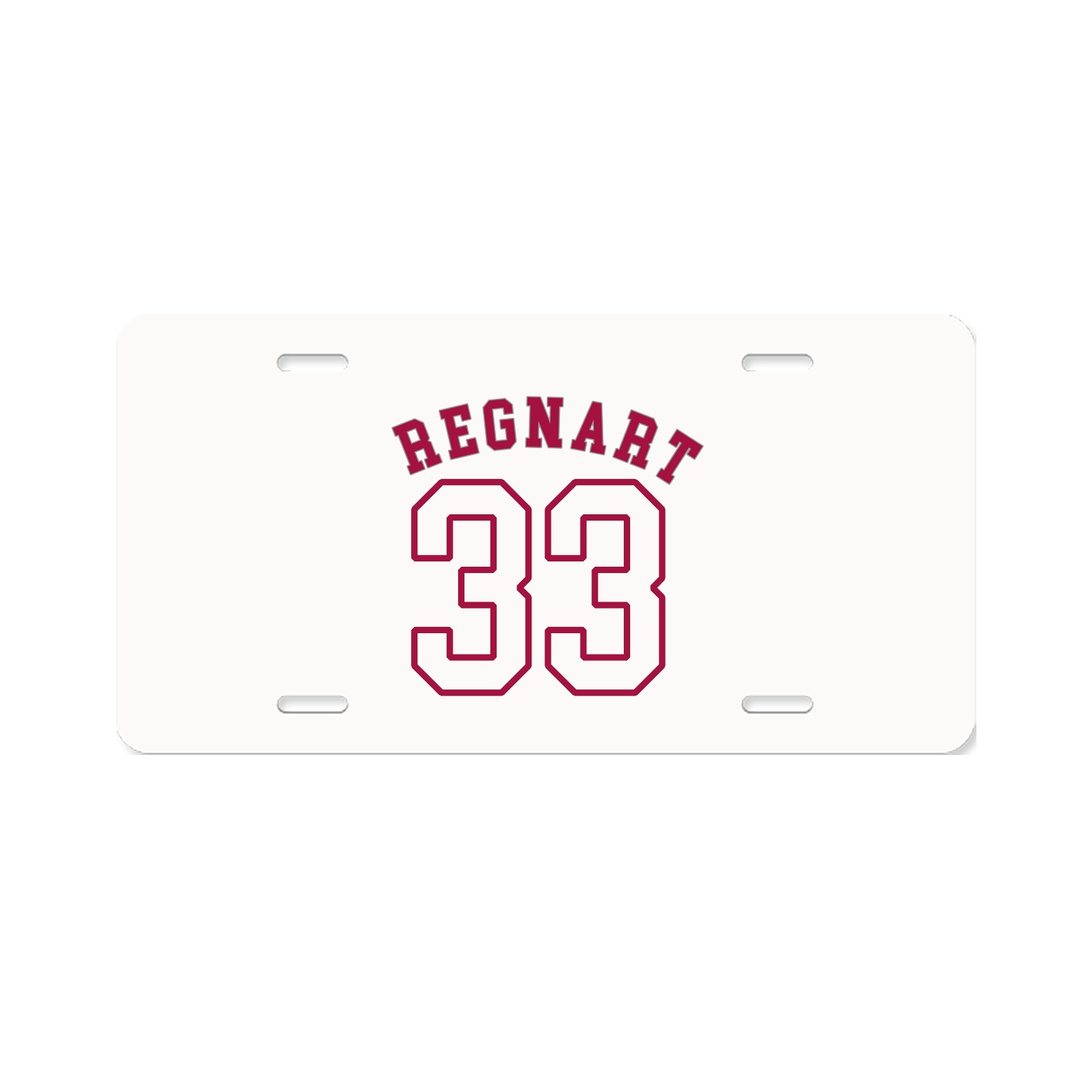 License Plate — Shirsey Arch in Classic