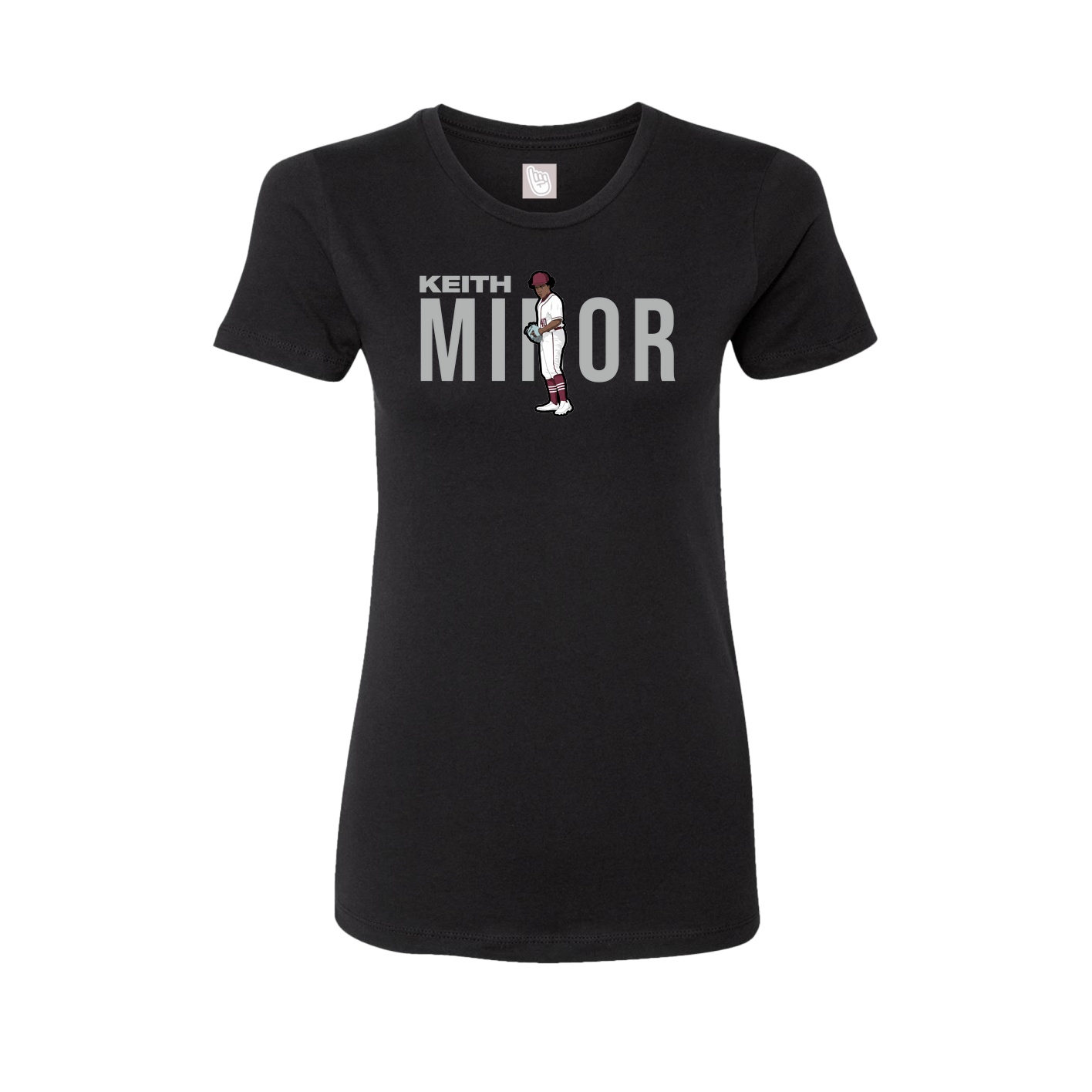 Womens Tee — Player Name in Black