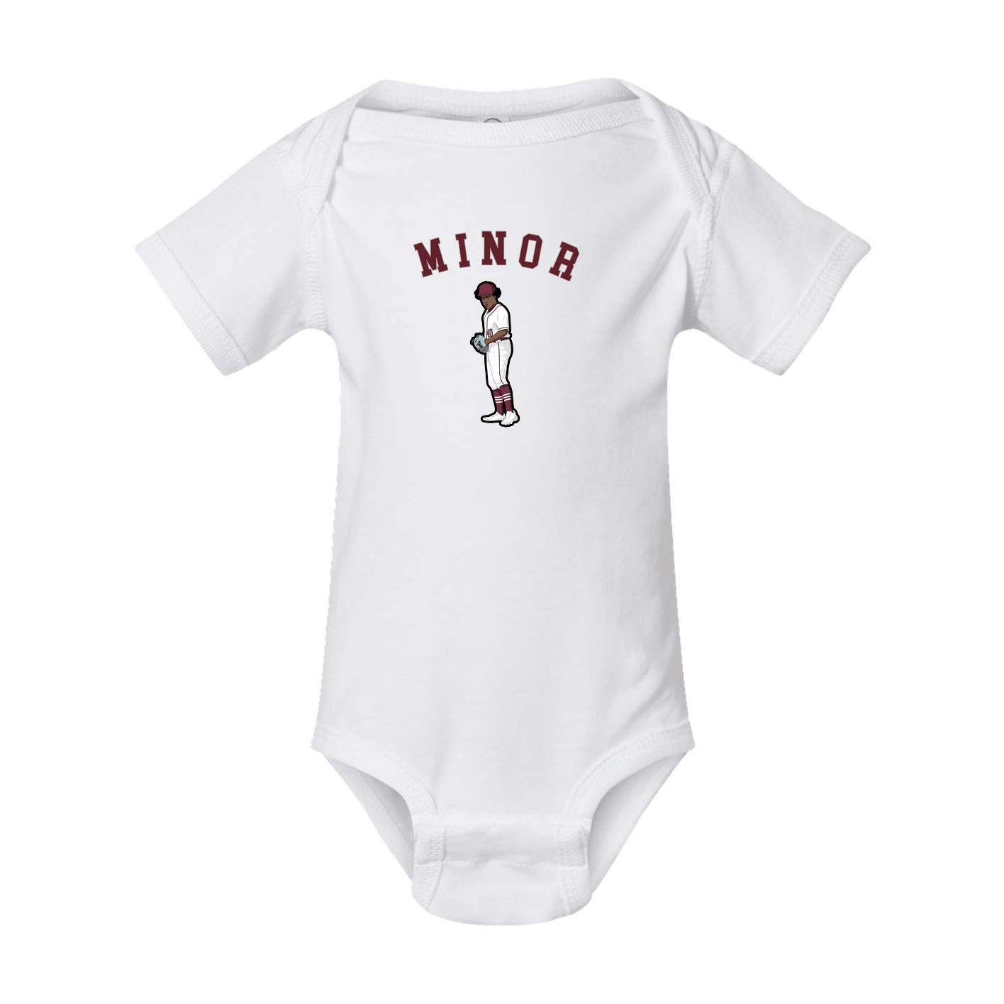 Baby Onesie — Shirsey Arch in White