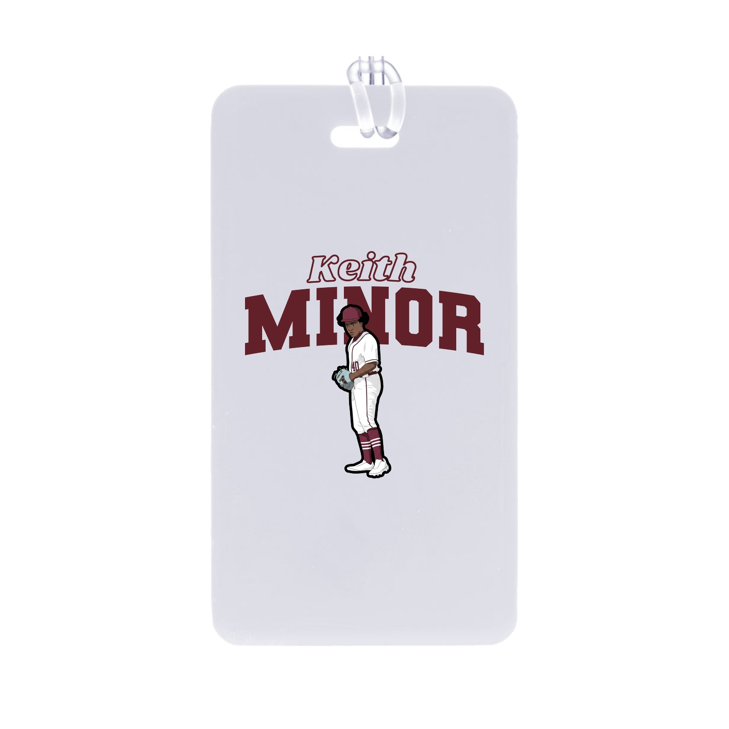 Bag Tag — Name Arch in Classic