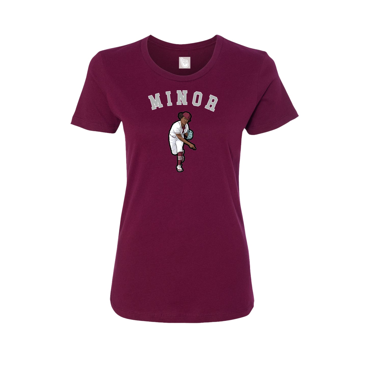 Womens Tee — Shirsey Arch in Maroon