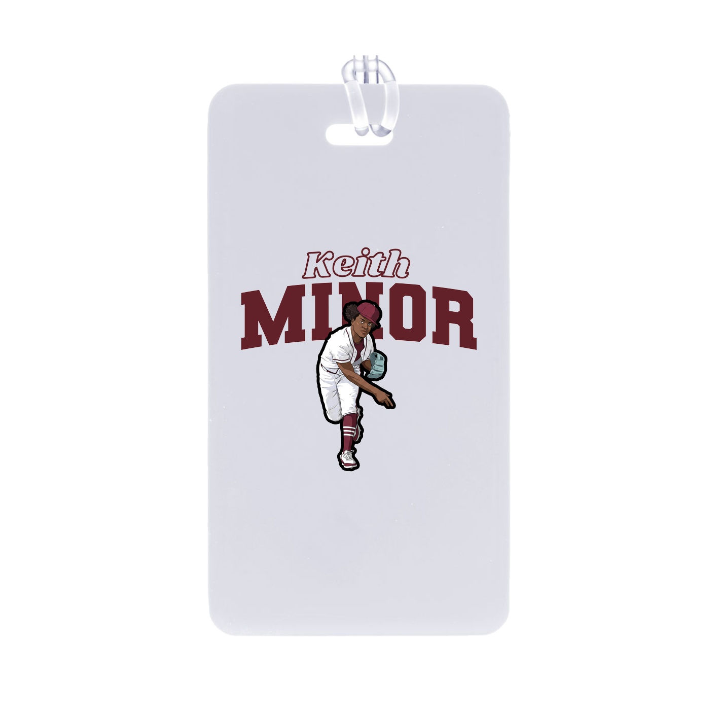 Bag Tag — Name Arch in Classic