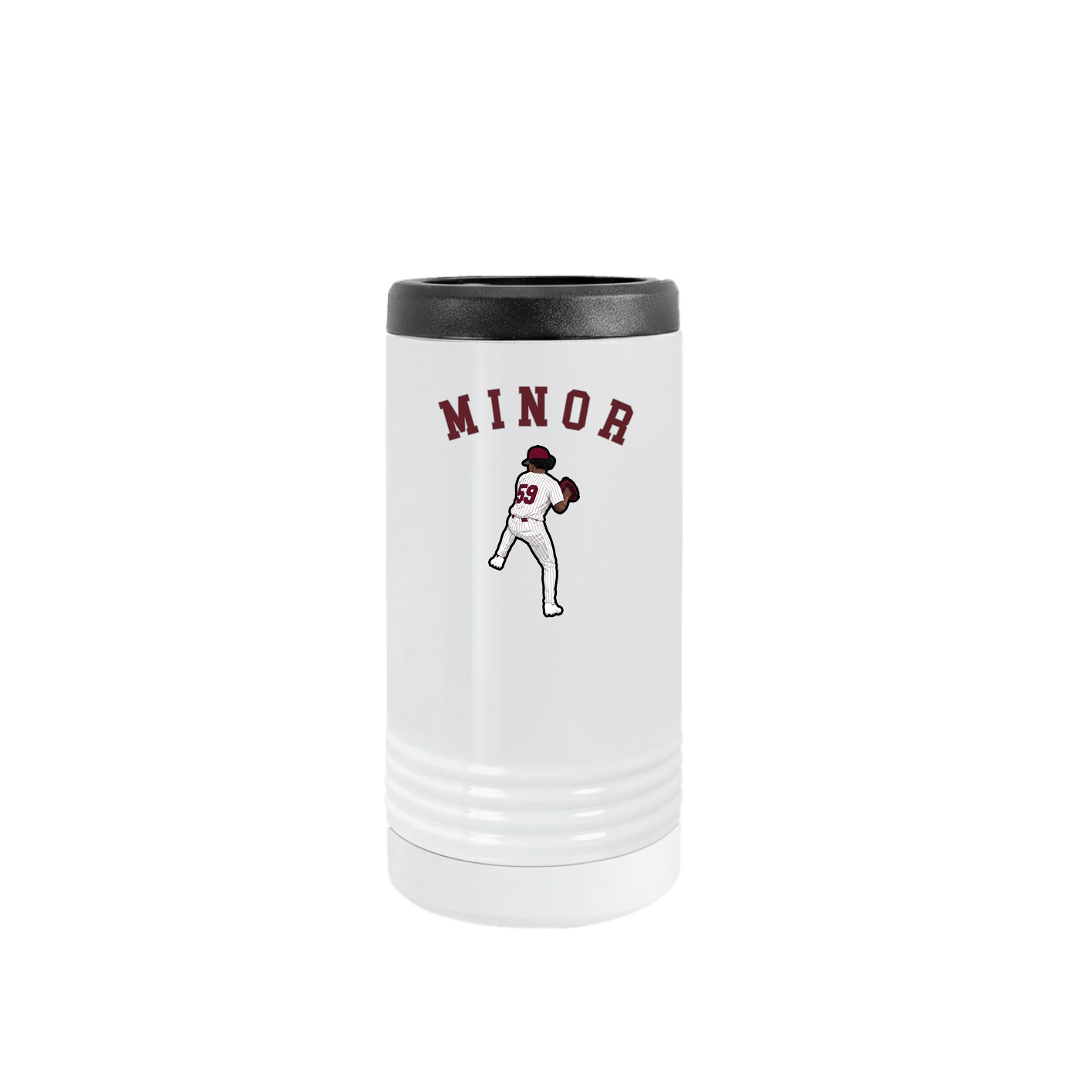 Slim Beverage Holder — Shirsey Arch in White