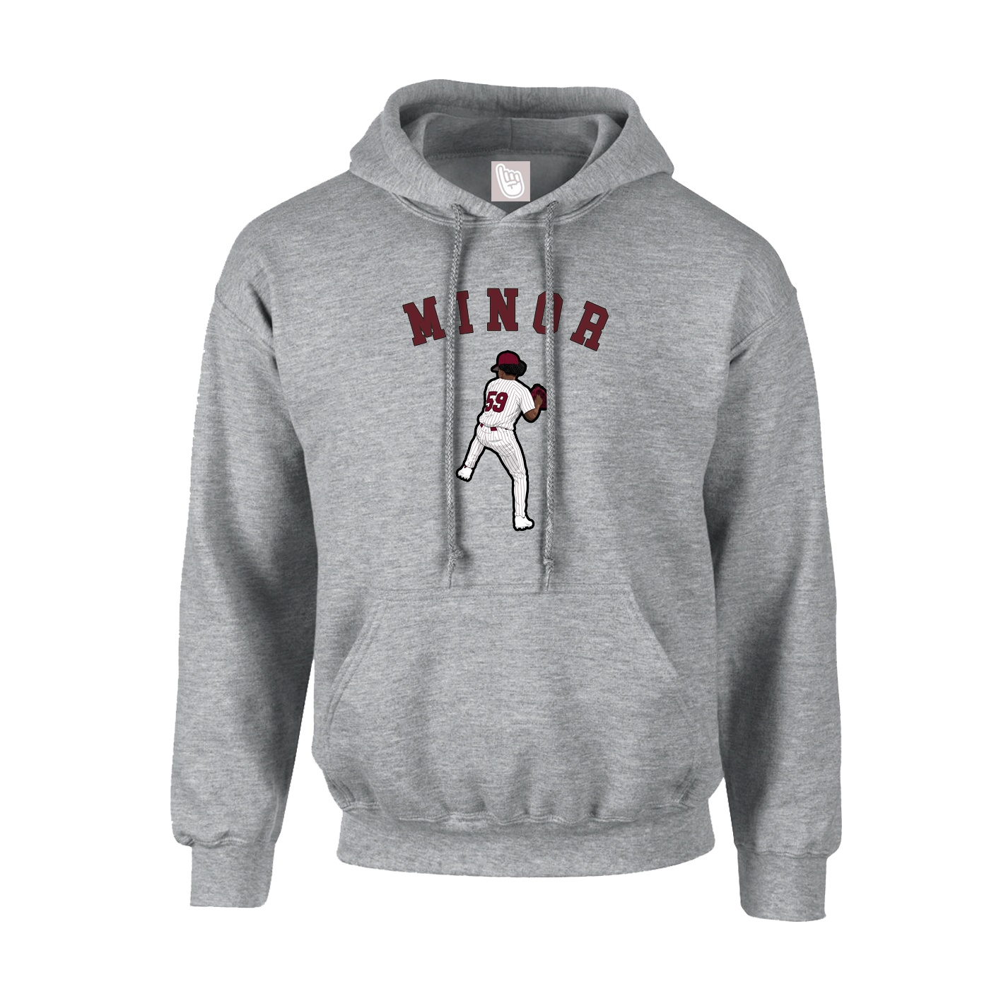 Hoodie — Shirsey Arch in Grey