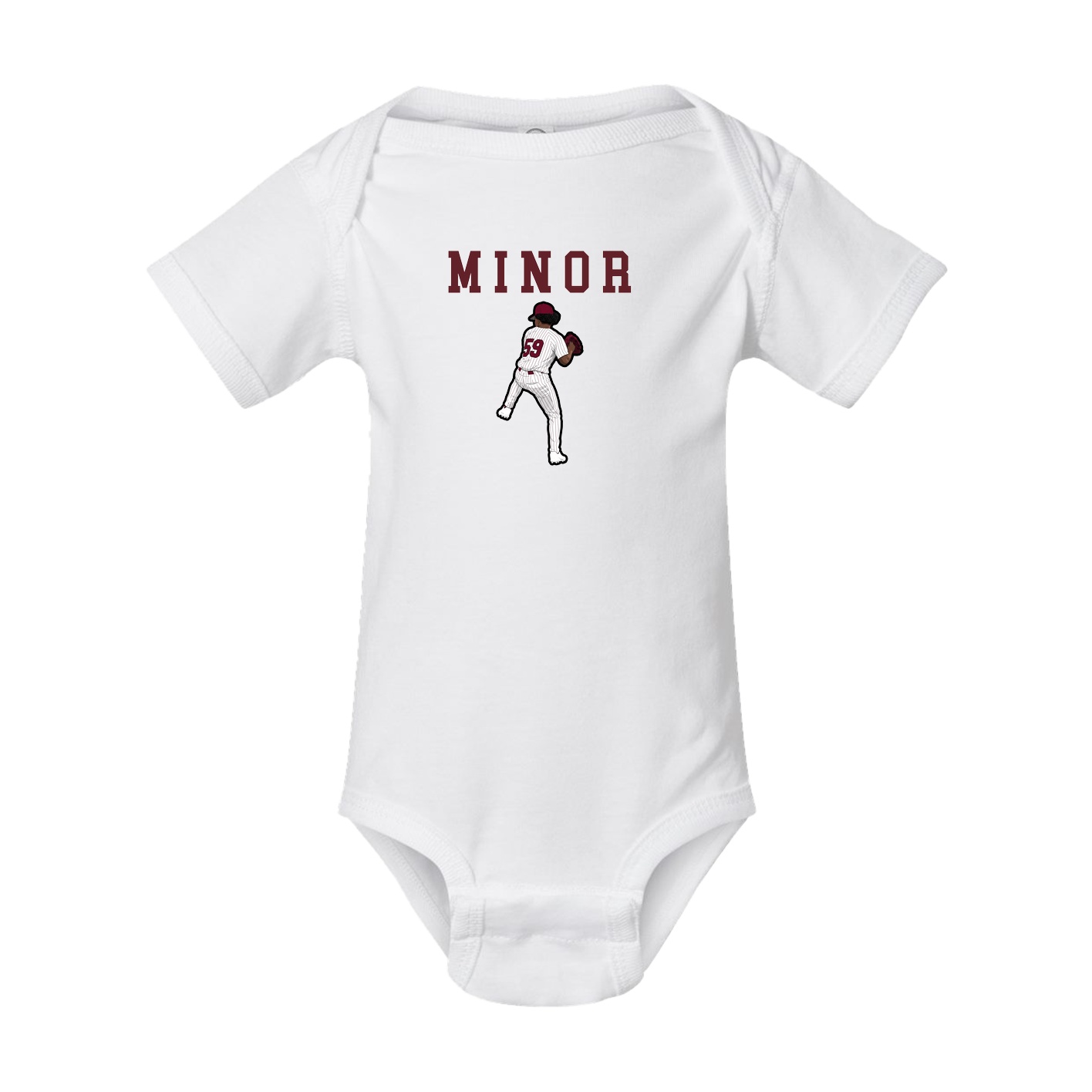 Baby Onesie — Shirsey in White