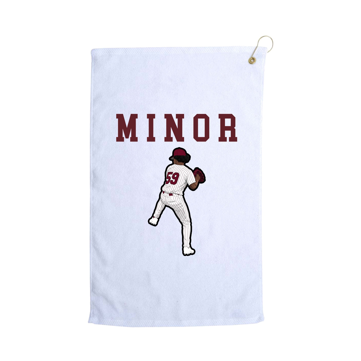 Golf Towel — Shirsey in White