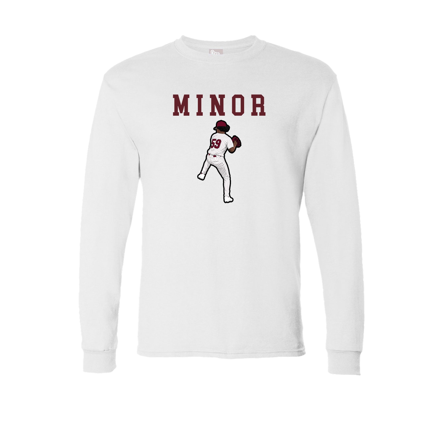 Long Sleeve Tee — Shirsey in White