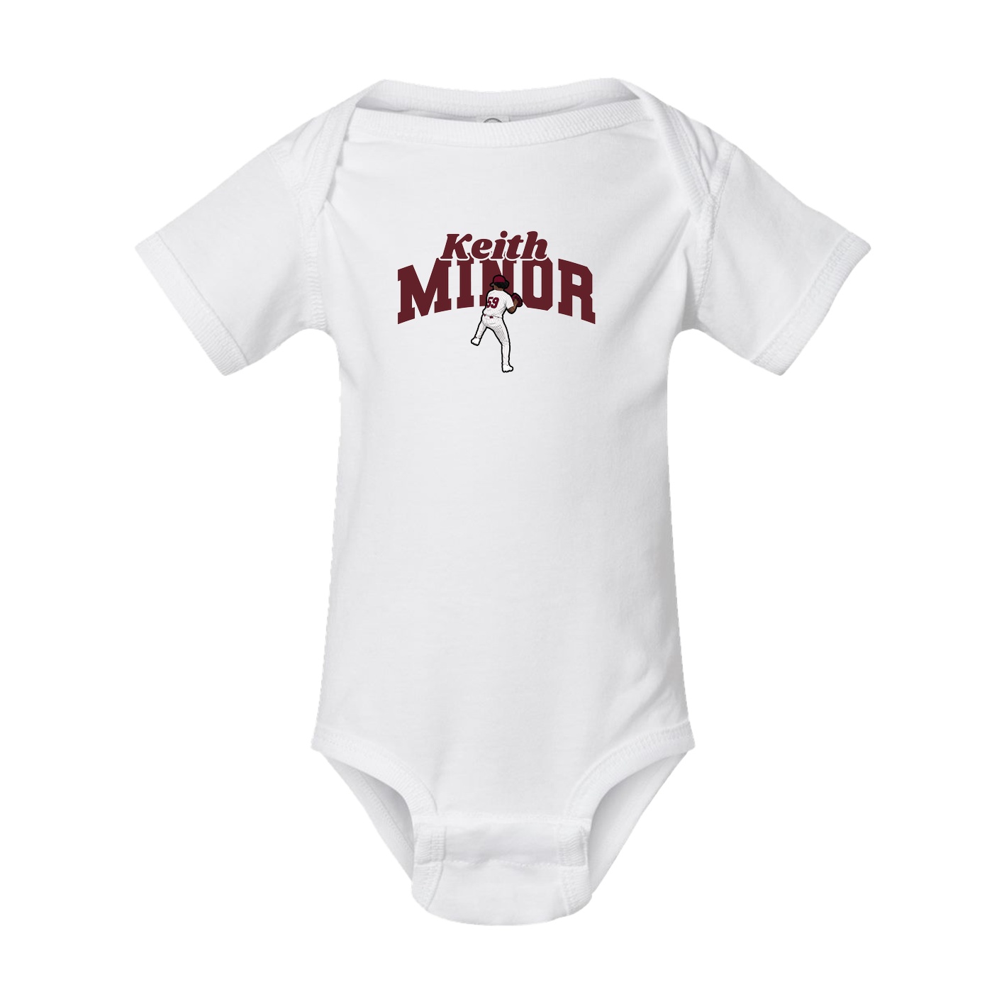 Baby Onesie — Signature Arch in White